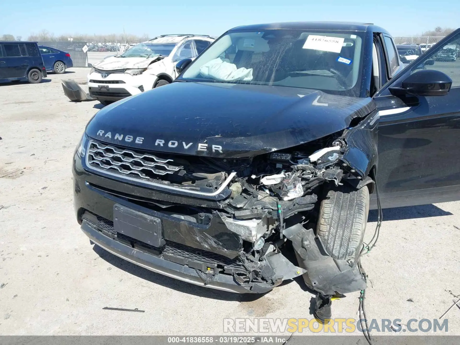 6 Photograph of a damaged car SALZJ2FX1NH176951 LAND ROVER RANGE ROVER EVOQUE 2022