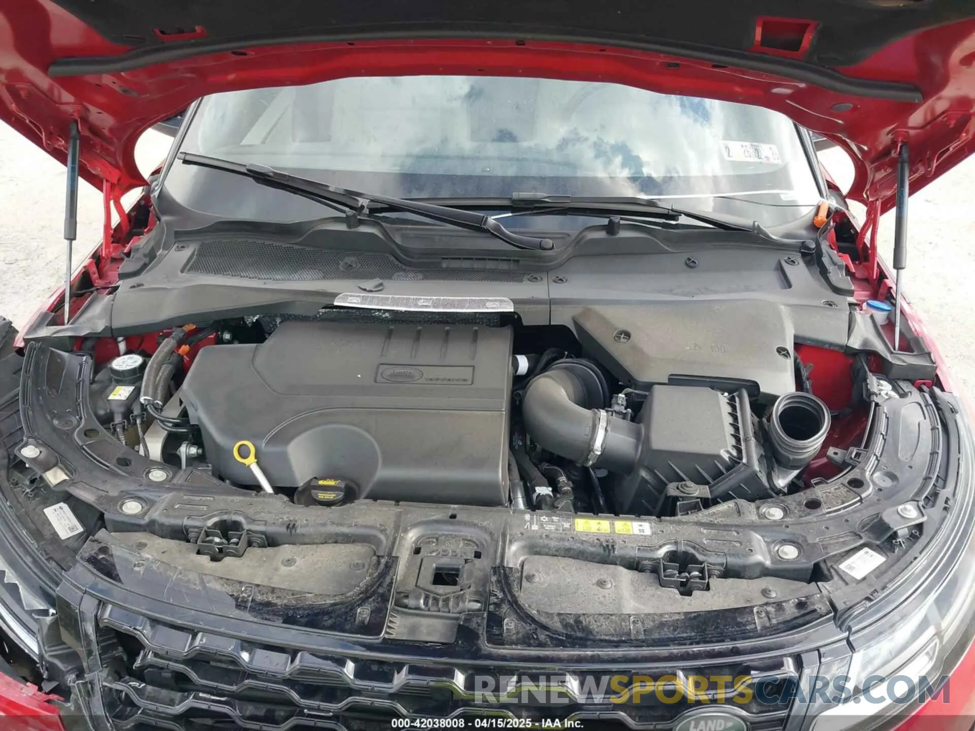 10 Photograph of a damaged car SALZJ2FX4NH176734 LAND ROVER RANGE ROVER EVOQUE 2022
