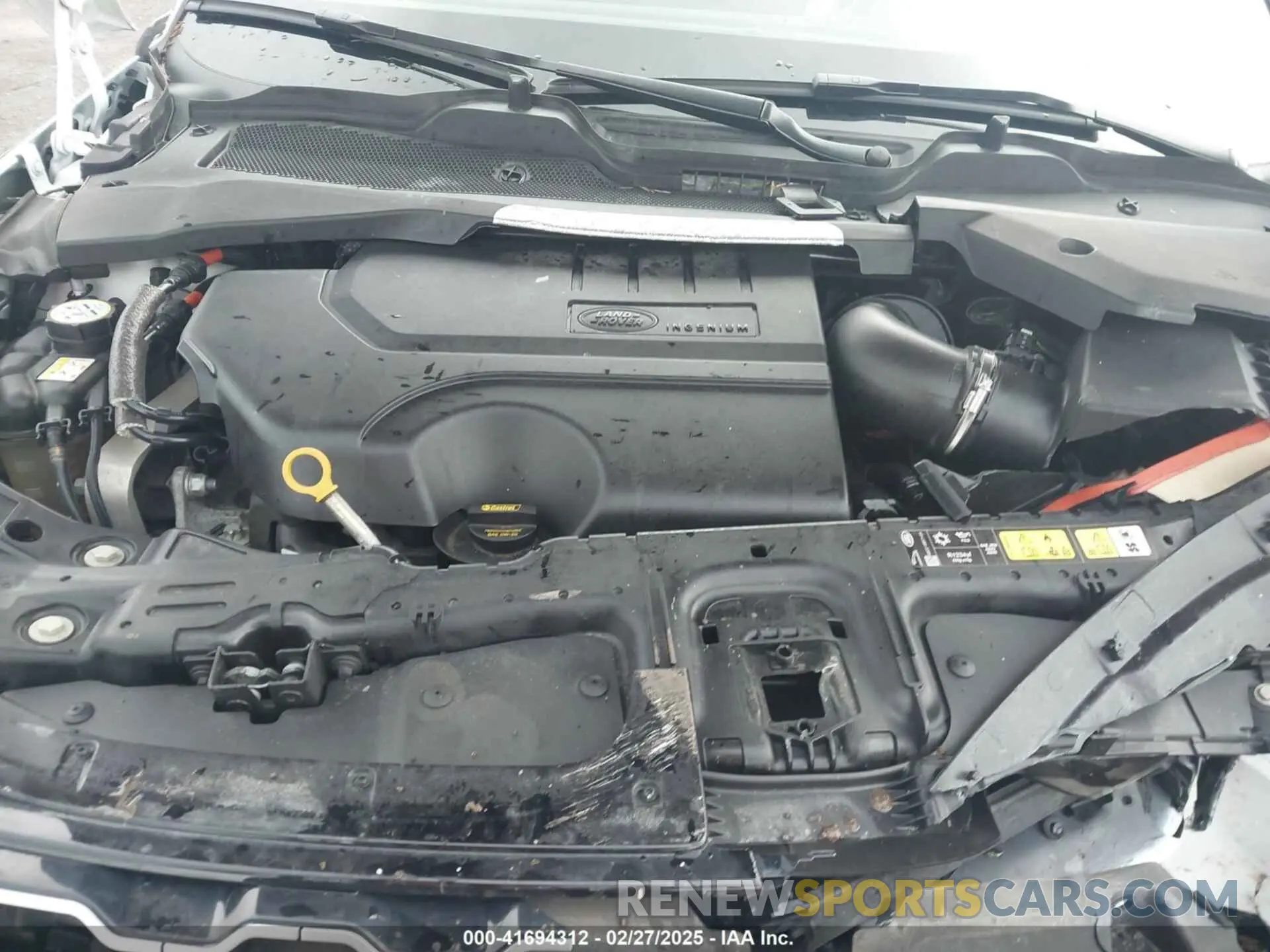 10 Photograph of a damaged car SALZJ2FX6NH165914 LAND ROVER RANGE ROVER EVOQUE 2022