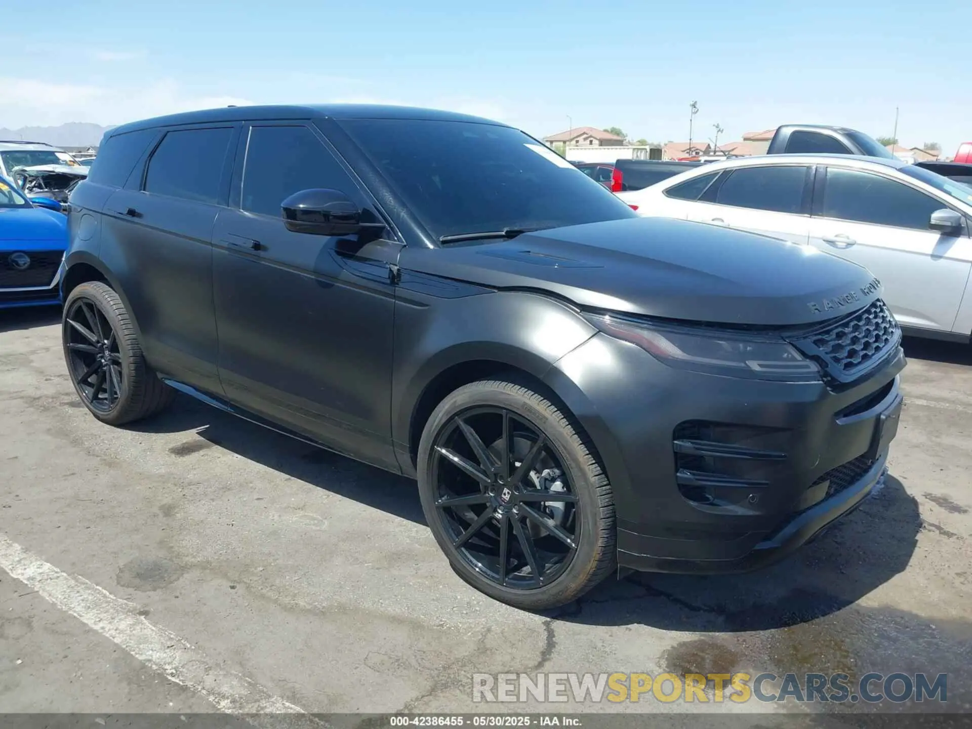 1 Photograph of a damaged car SALZL2FX4NH166568 LAND ROVER RANGE ROVER EVOQUE 2022