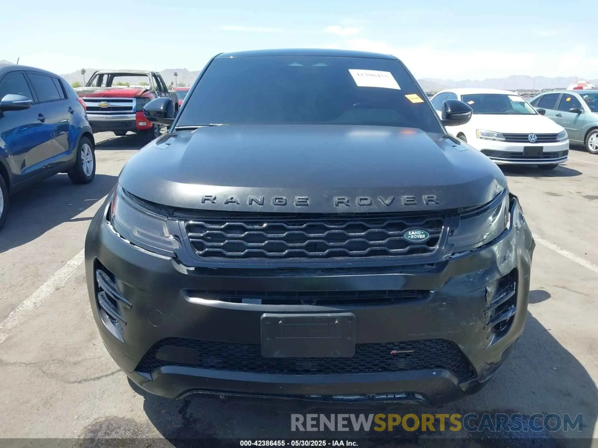 12 Photograph of a damaged car SALZL2FX4NH166568 LAND ROVER RANGE ROVER EVOQUE 2022