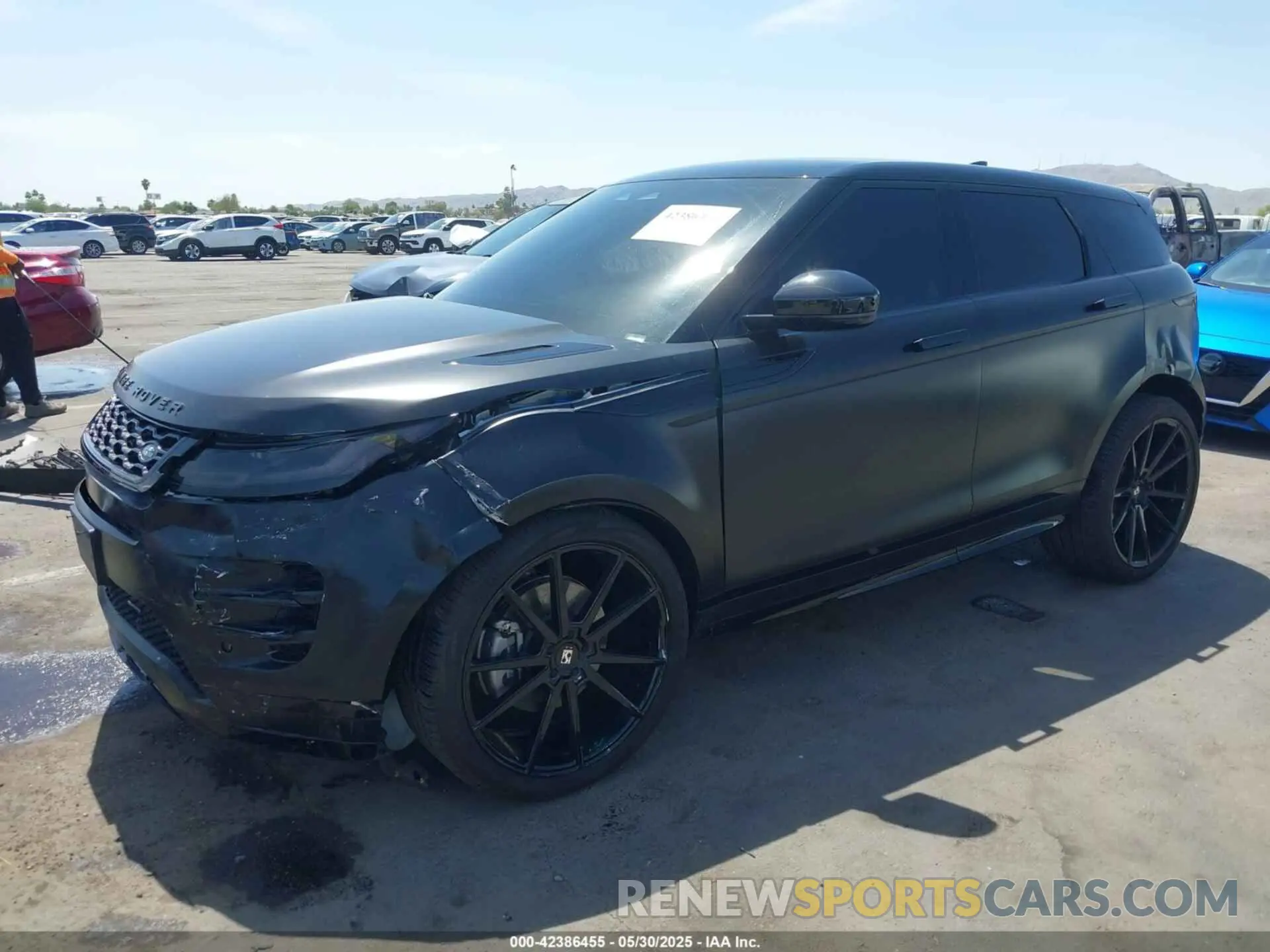 2 Photograph of a damaged car SALZL2FX4NH166568 LAND ROVER RANGE ROVER EVOQUE 2022