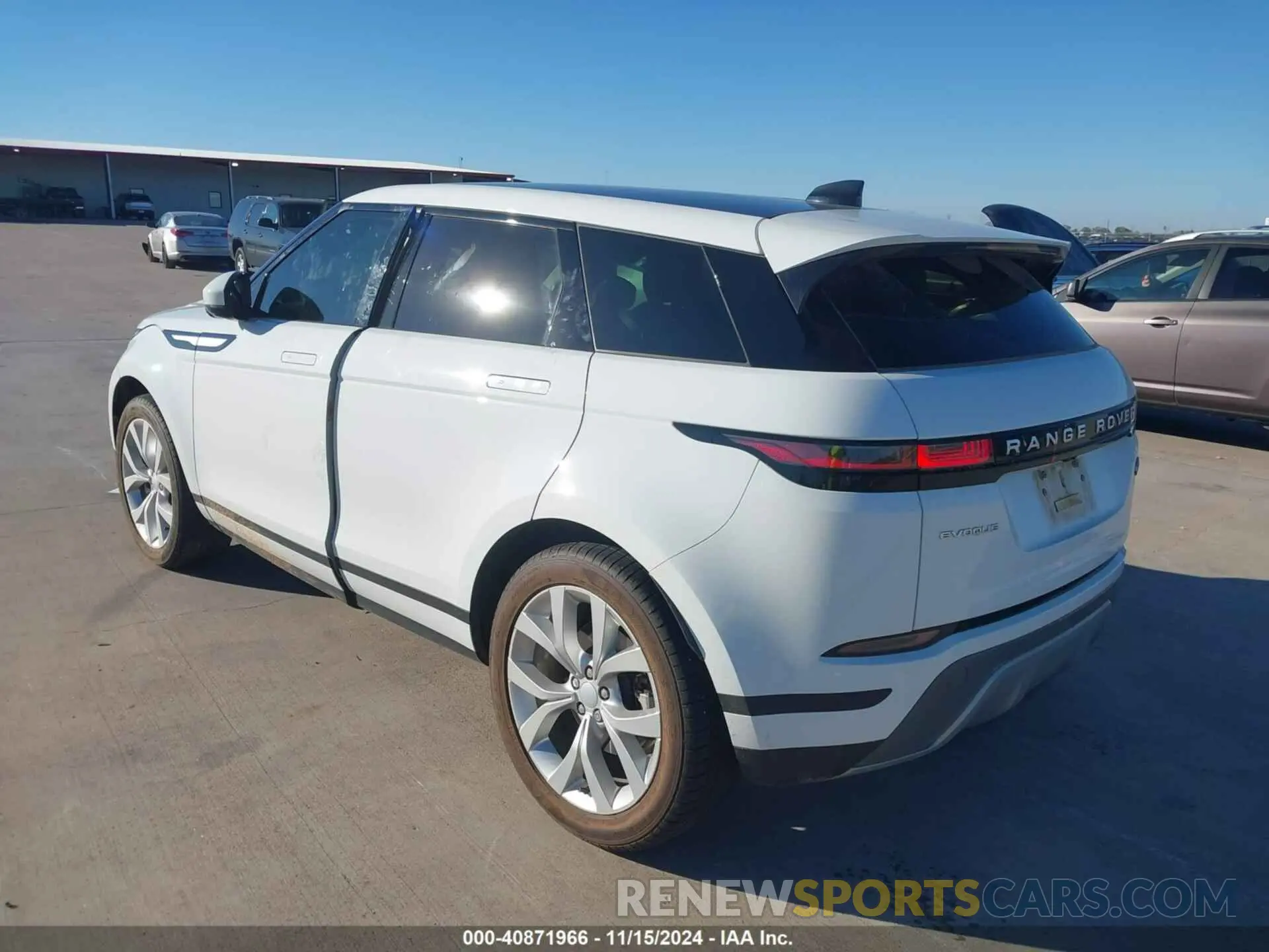 3 Photograph of a damaged car SALZP2FX0PH202442 LAND ROVER RANGE ROVER EVOQUE 2023