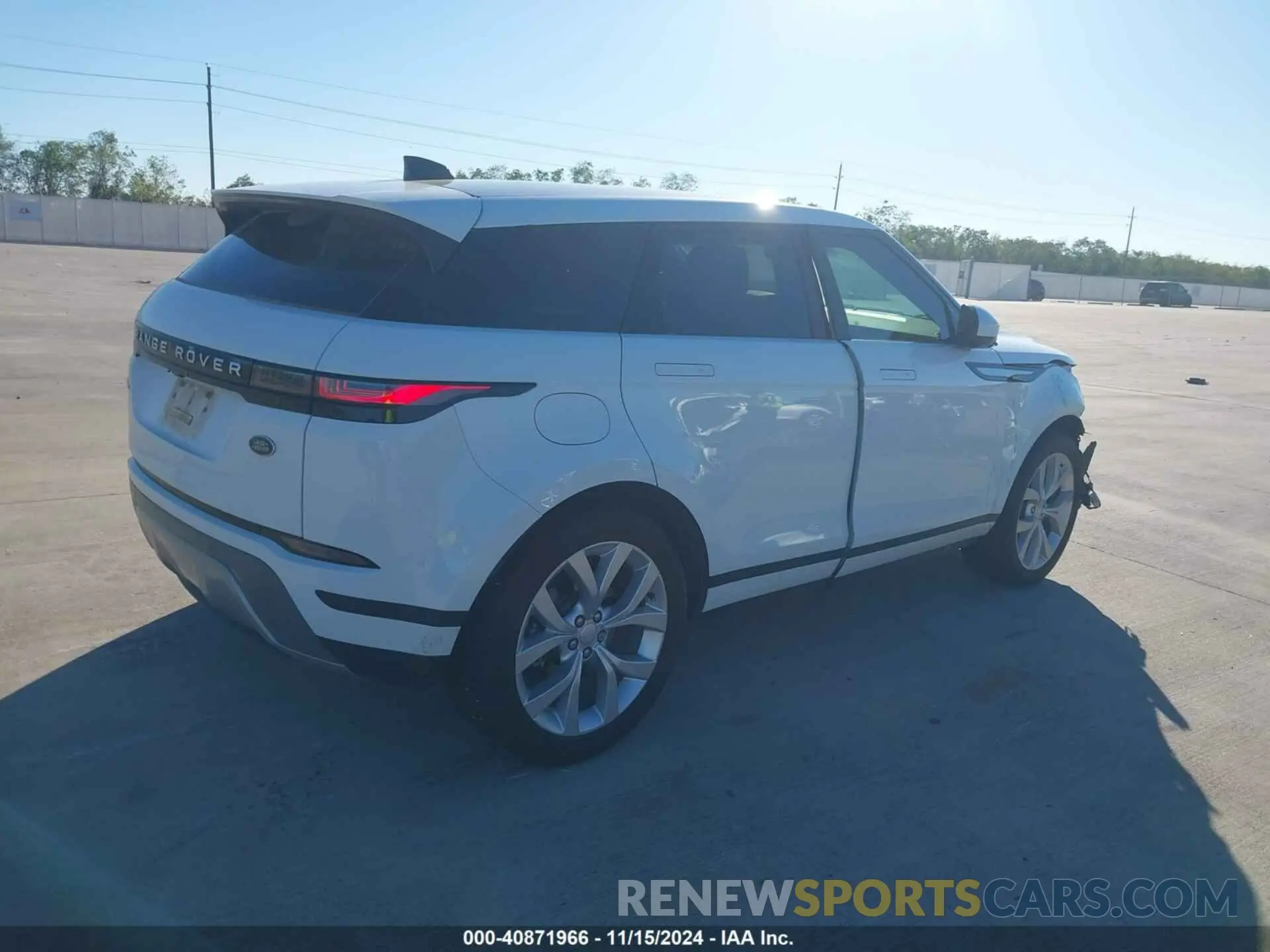 4 Photograph of a damaged car SALZP2FX0PH202442 LAND ROVER RANGE ROVER EVOQUE 2023