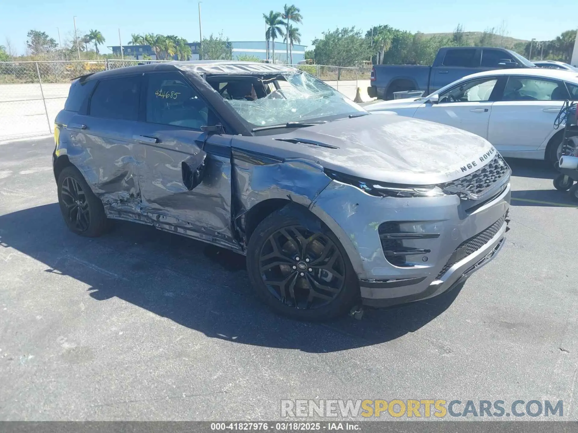 1 Photograph of a damaged car SALZT2FX3PH197989 LAND ROVER RANGE ROVER EVOQUE 2023