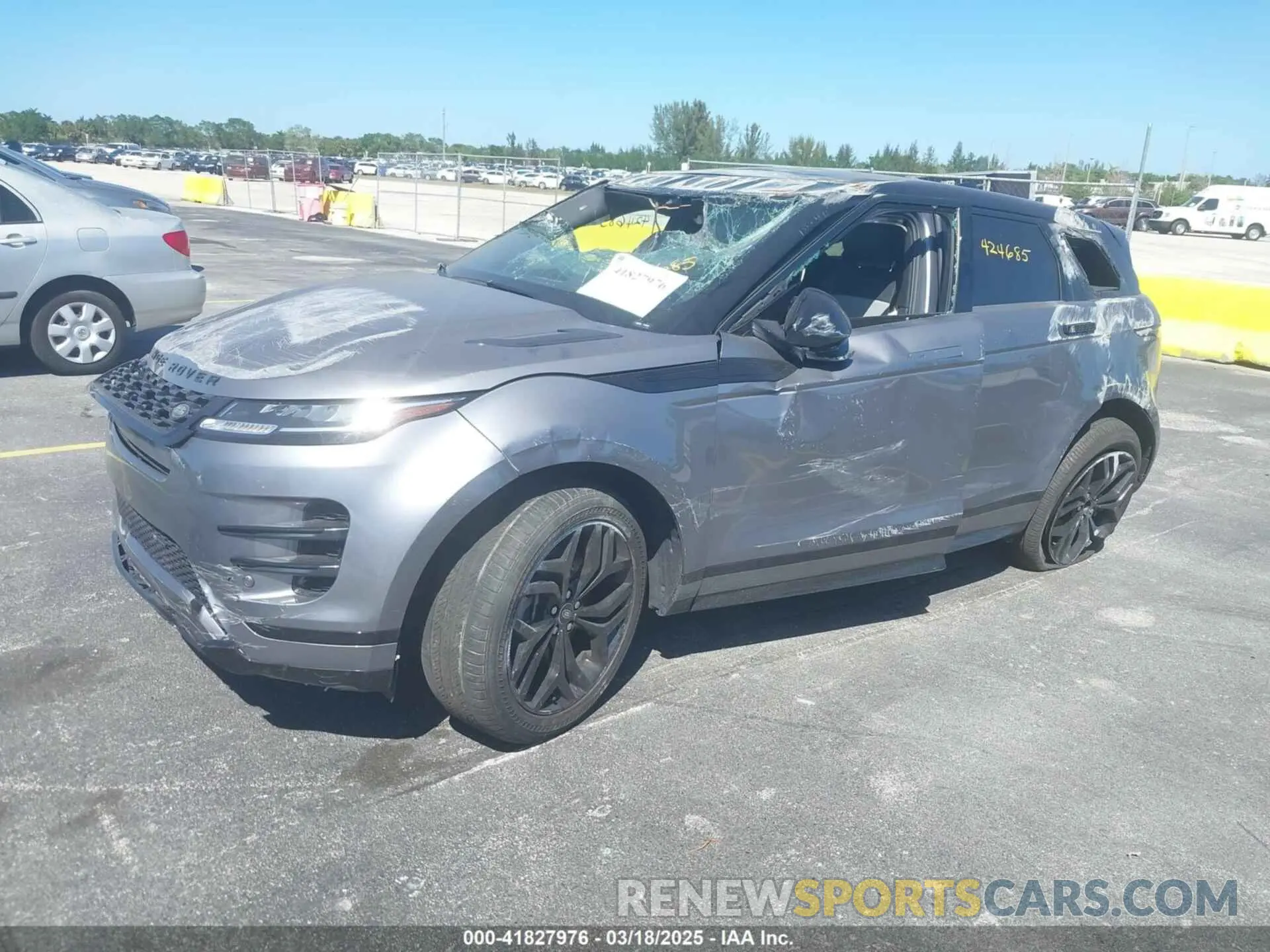 2 Photograph of a damaged car SALZT2FX3PH197989 LAND ROVER RANGE ROVER EVOQUE 2023