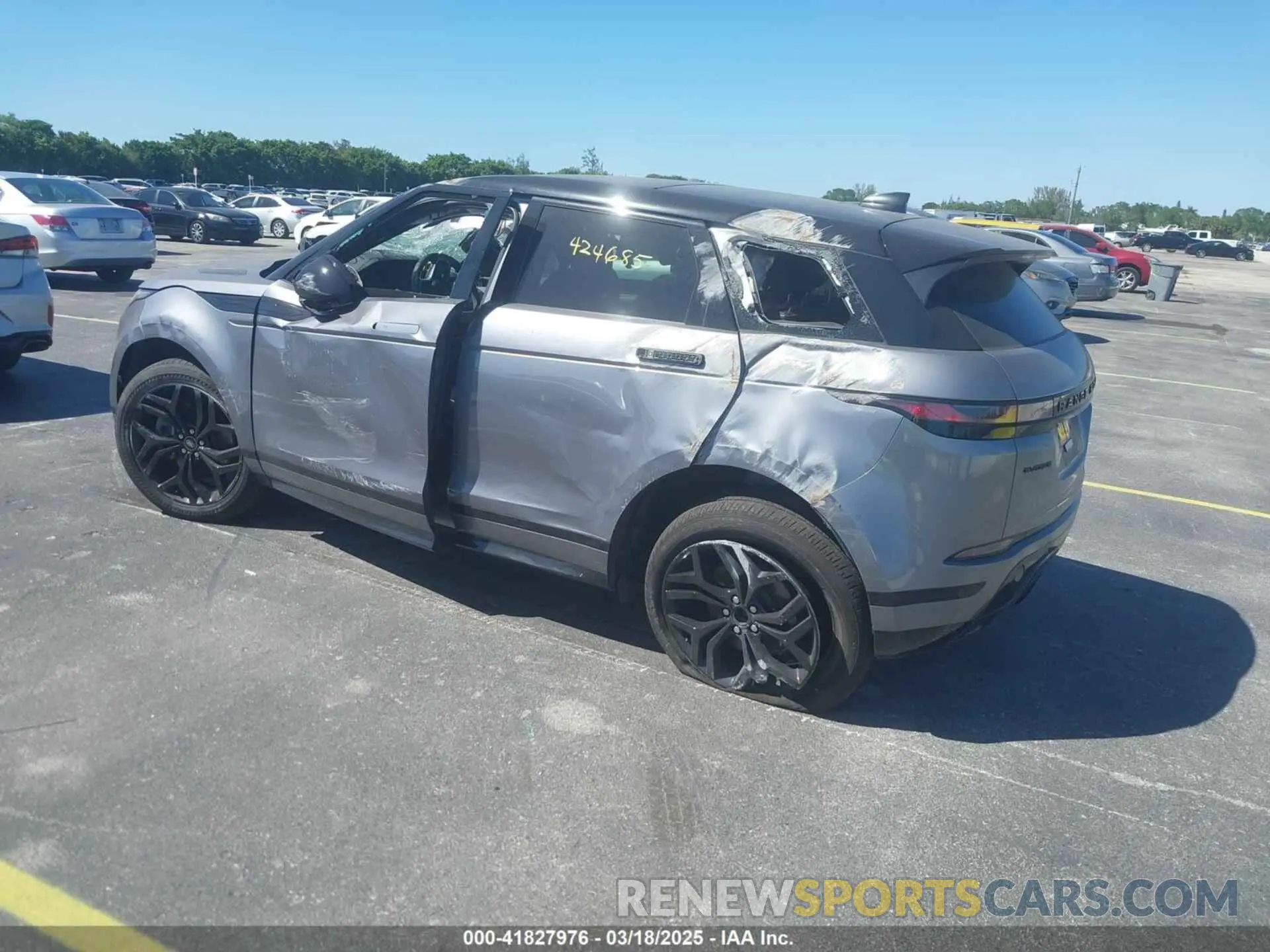 3 Photograph of a damaged car SALZT2FX3PH197989 LAND ROVER RANGE ROVER EVOQUE 2023