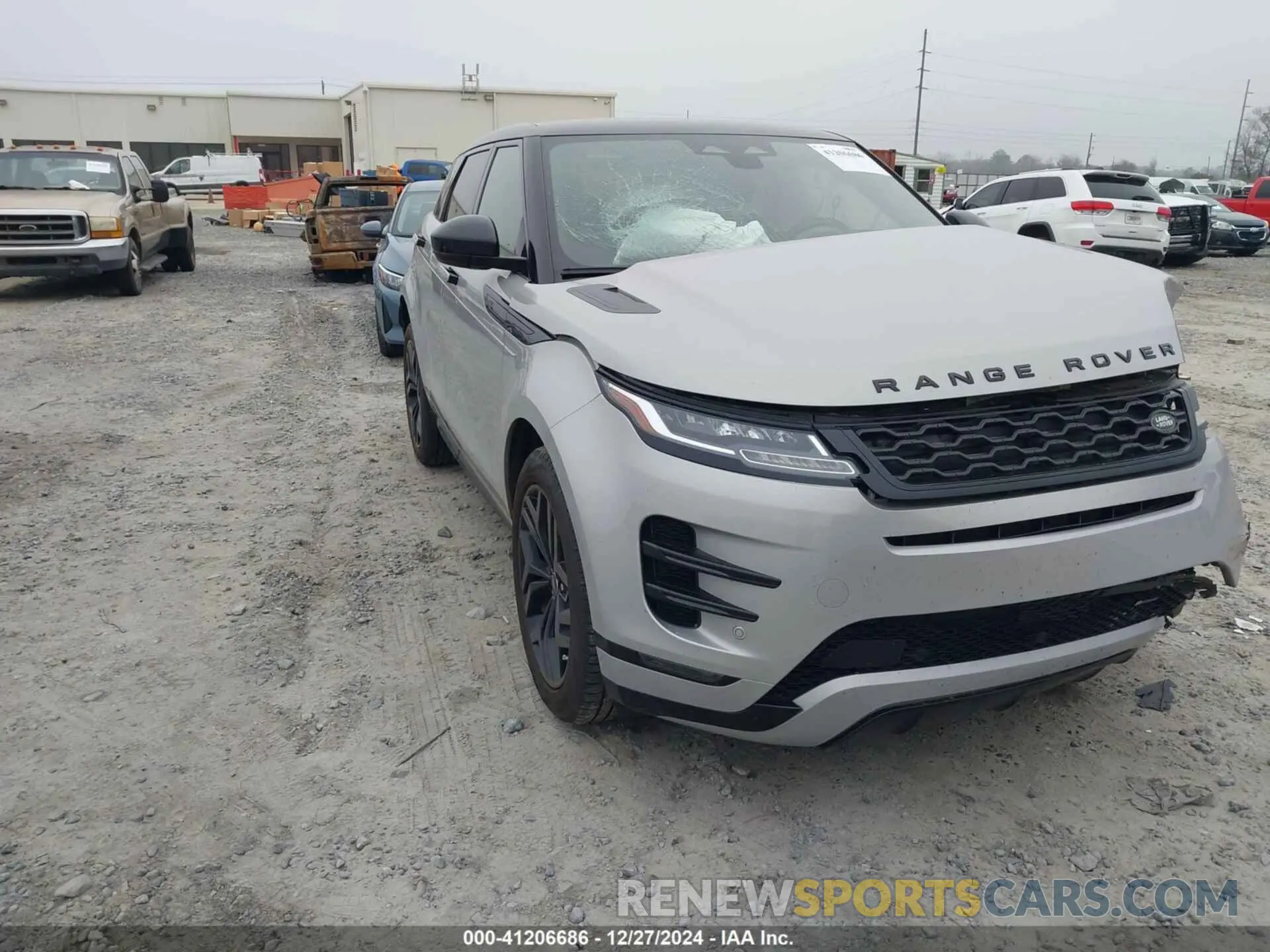 1 Photograph of a damaged car SALZT2FX4PH198701 LAND ROVER RANGE ROVER EVOQUE 2023