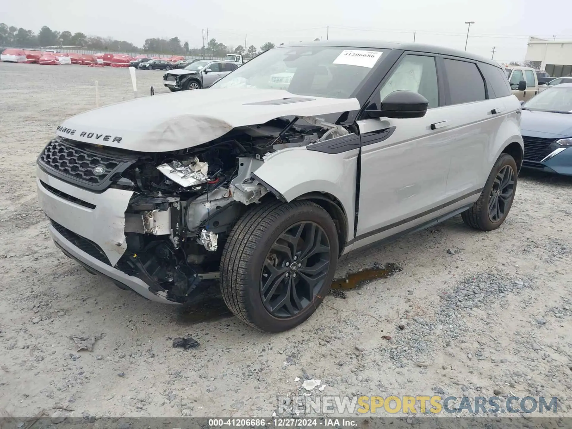2 Photograph of a damaged car SALZT2FX4PH198701 LAND ROVER RANGE ROVER EVOQUE 2023