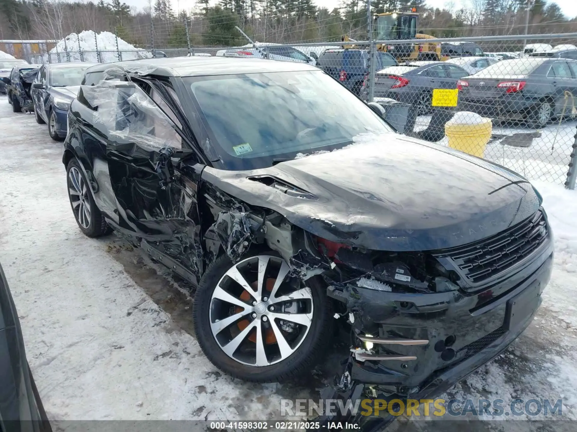 1 Photograph of a damaged car SALZL2FX5SH265606 LAND ROVER RANGE ROVER EVOQUE 2025
