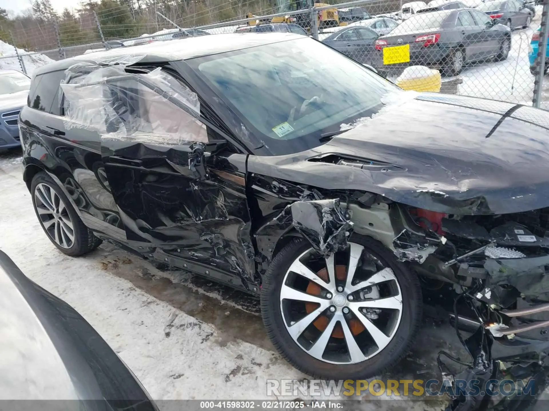 13 Photograph of a damaged car SALZL2FX5SH265606 LAND ROVER RANGE ROVER EVOQUE 2025