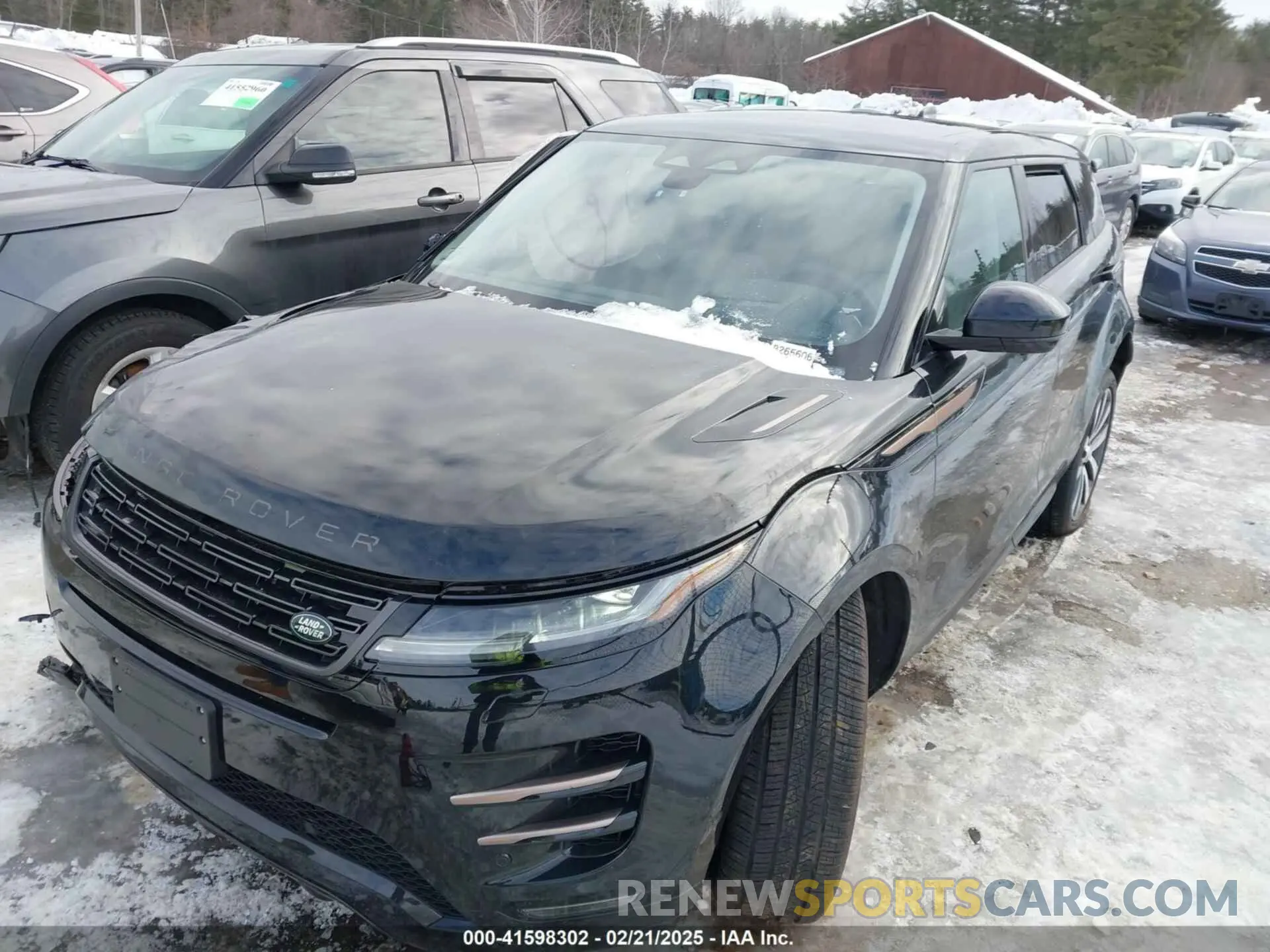 2 Photograph of a damaged car SALZL2FX5SH265606 LAND ROVER RANGE ROVER EVOQUE 2025