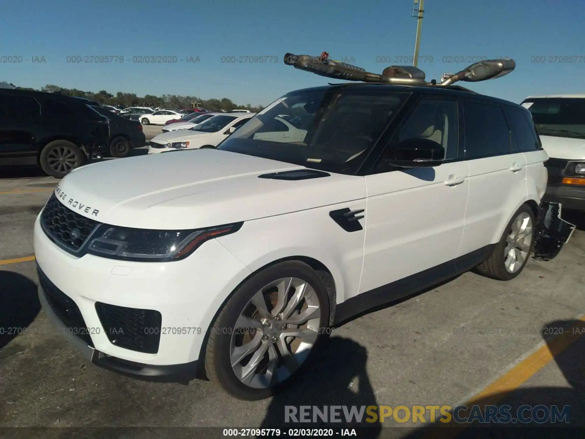 2 Photograph of a damaged car SALWG2RU5KA871845 LAND ROVER RANGE ROVER SPORT 2019