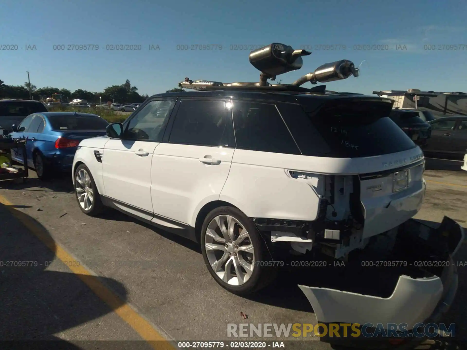 3 Photograph of a damaged car SALWG2RU5KA871845 LAND ROVER RANGE ROVER SPORT 2019