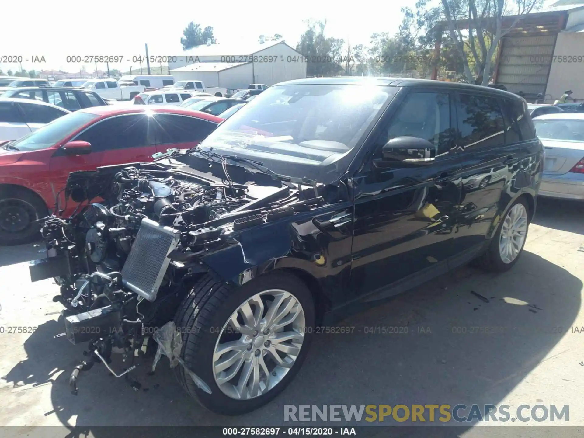 2 Photograph of a damaged car SALWG2RU9KA861979 LAND ROVER RANGE ROVER SPORT 2019