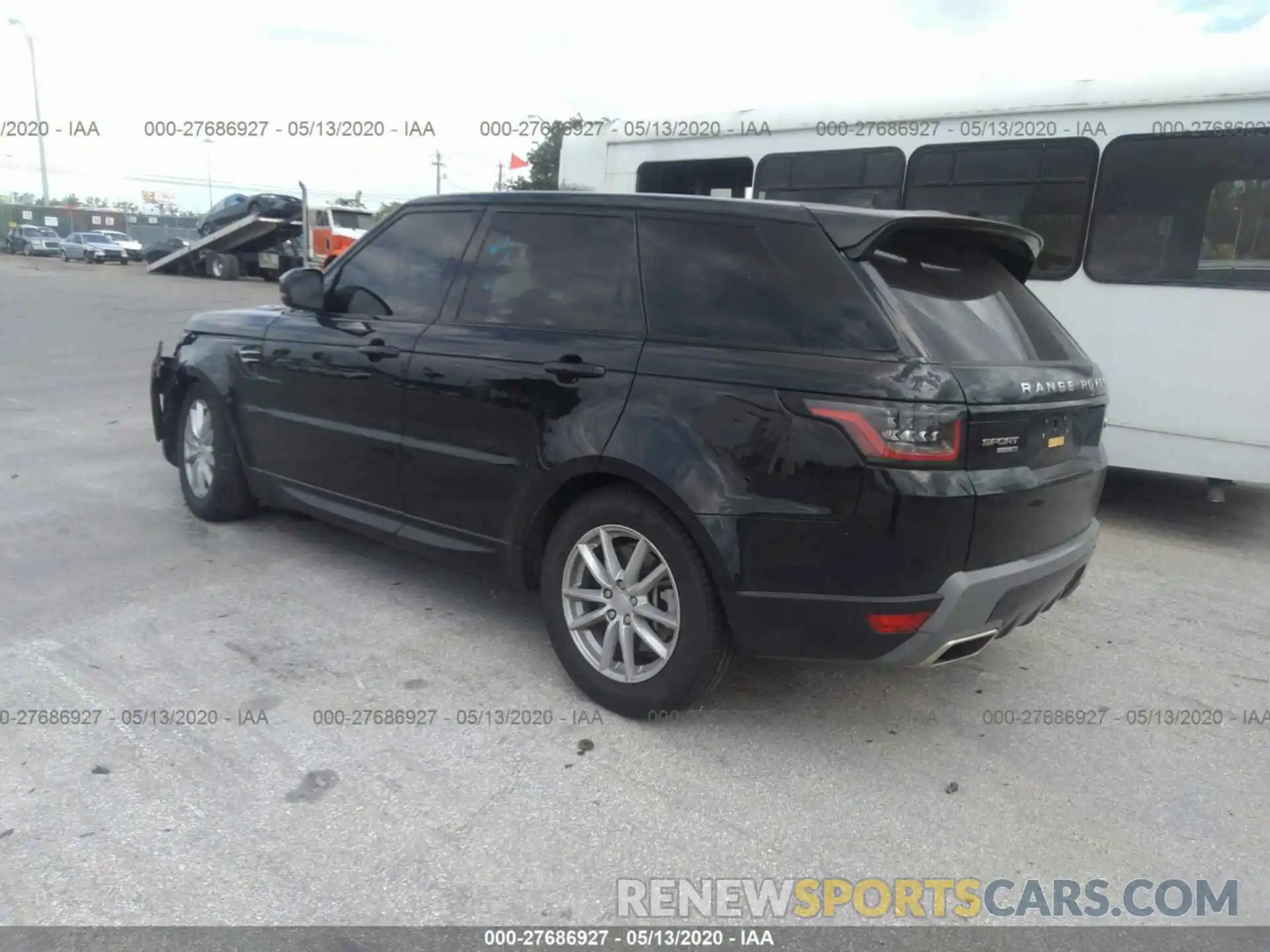 3 Photograph of a damaged car SALWG2RV4KA846623 LAND ROVER RANGE ROVER SPORT 2019