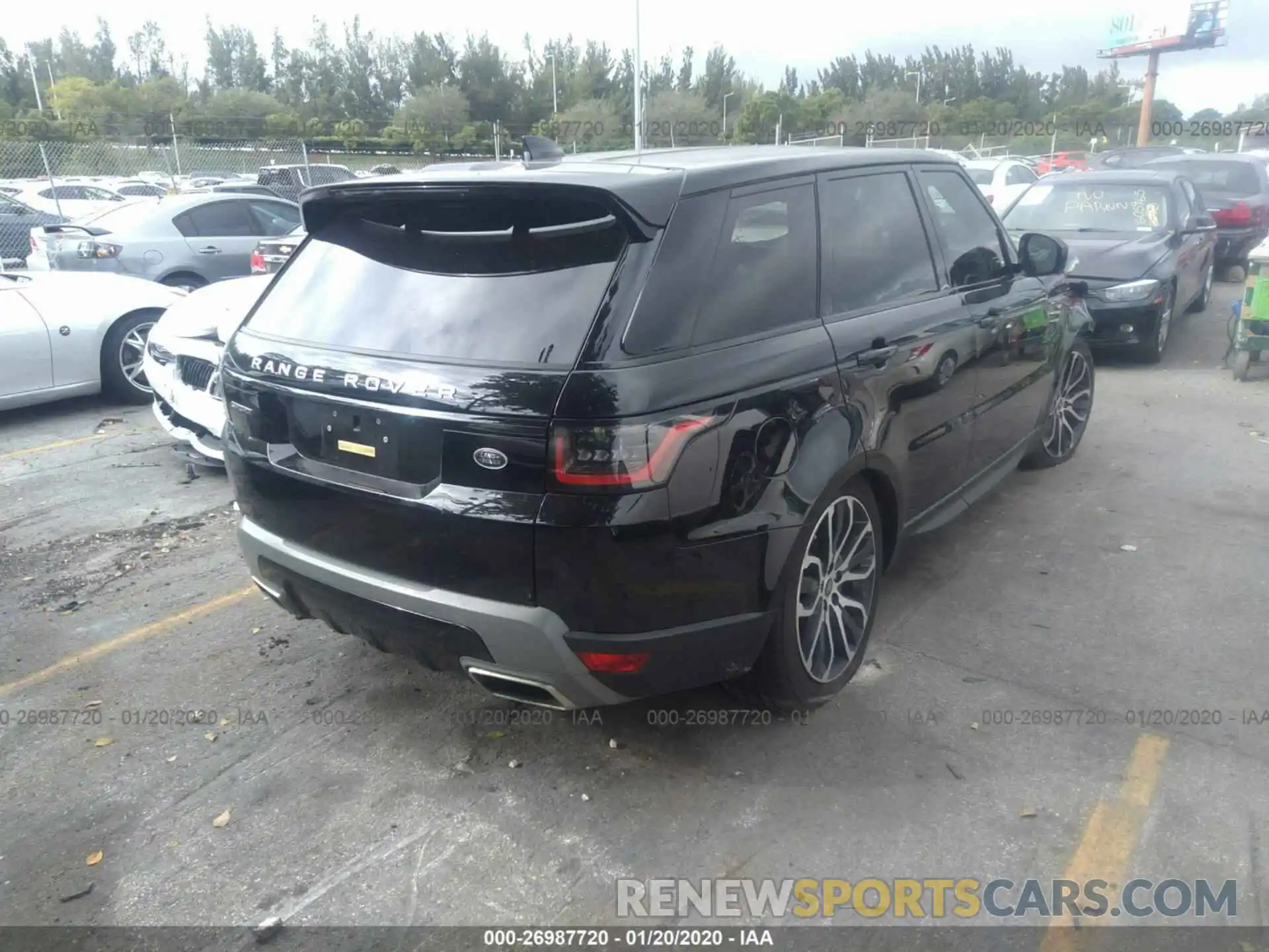 4 Photograph of a damaged car SALWG2RV8KA843059 LAND ROVER RANGE ROVER SPORT 2019