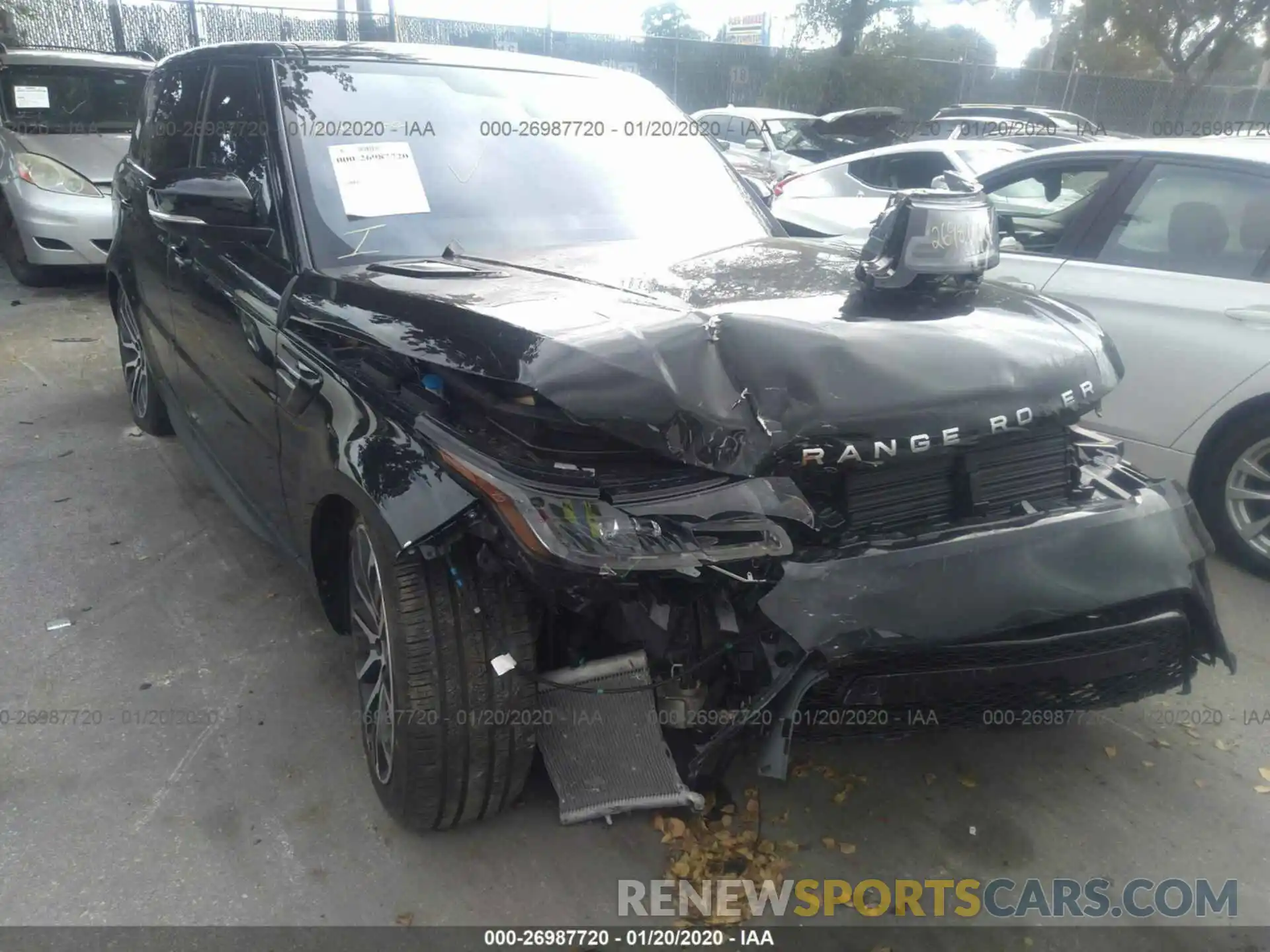 6 Photograph of a damaged car SALWG2RV8KA843059 LAND ROVER RANGE ROVER SPORT 2019