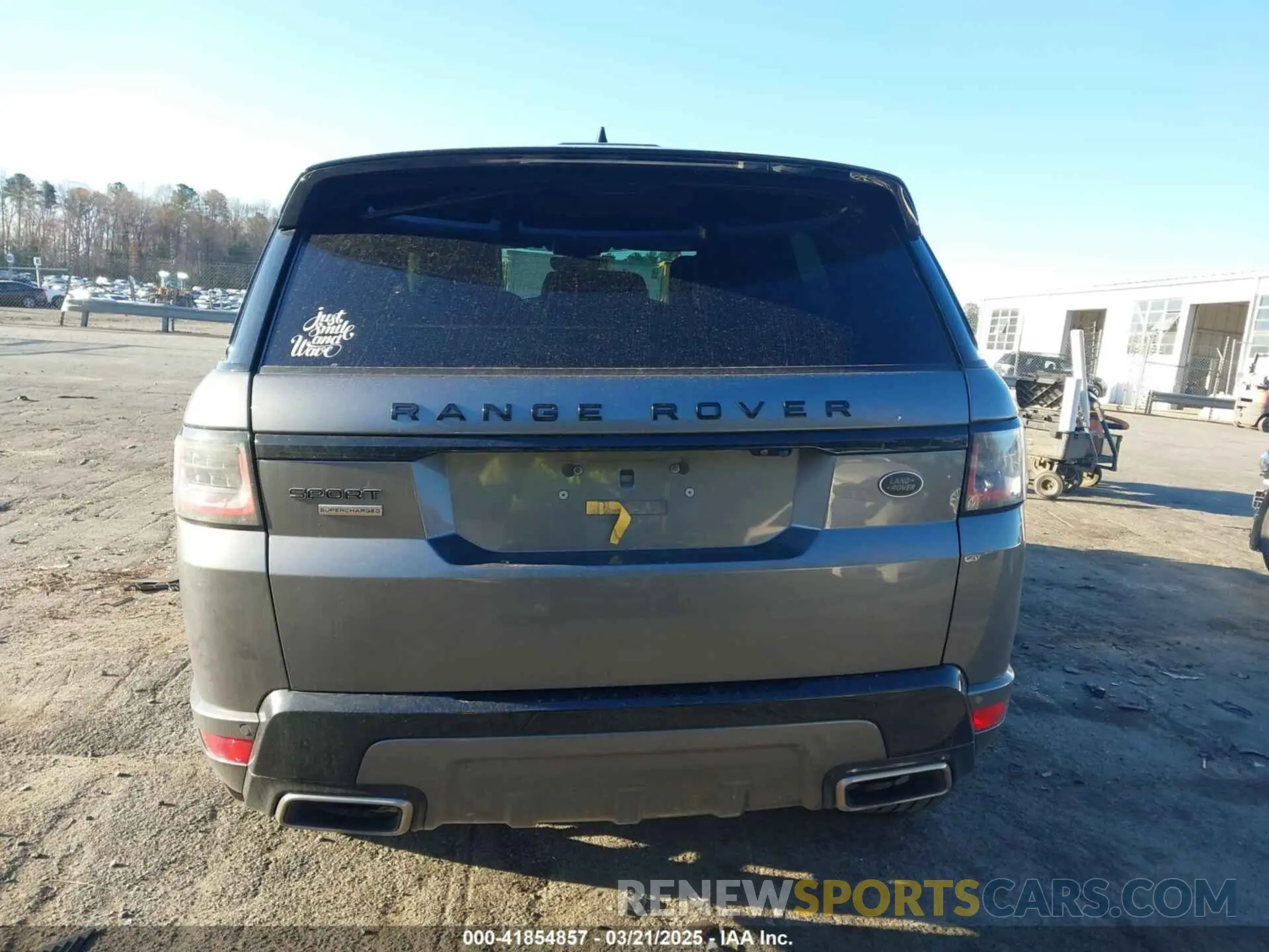 16 Photograph of a damaged car SALWR2RE3KA838717 LAND ROVER RANGE ROVER SPORT 2019