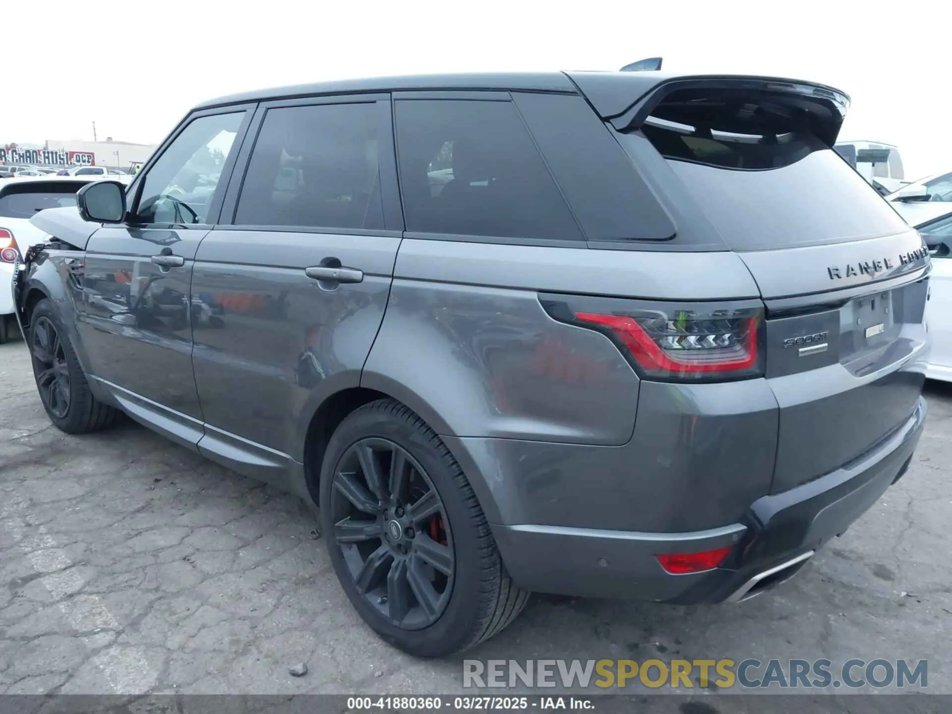 3 Photograph of a damaged car SALWR2RE4KA850004 LAND ROVER RANGE ROVER SPORT 2019