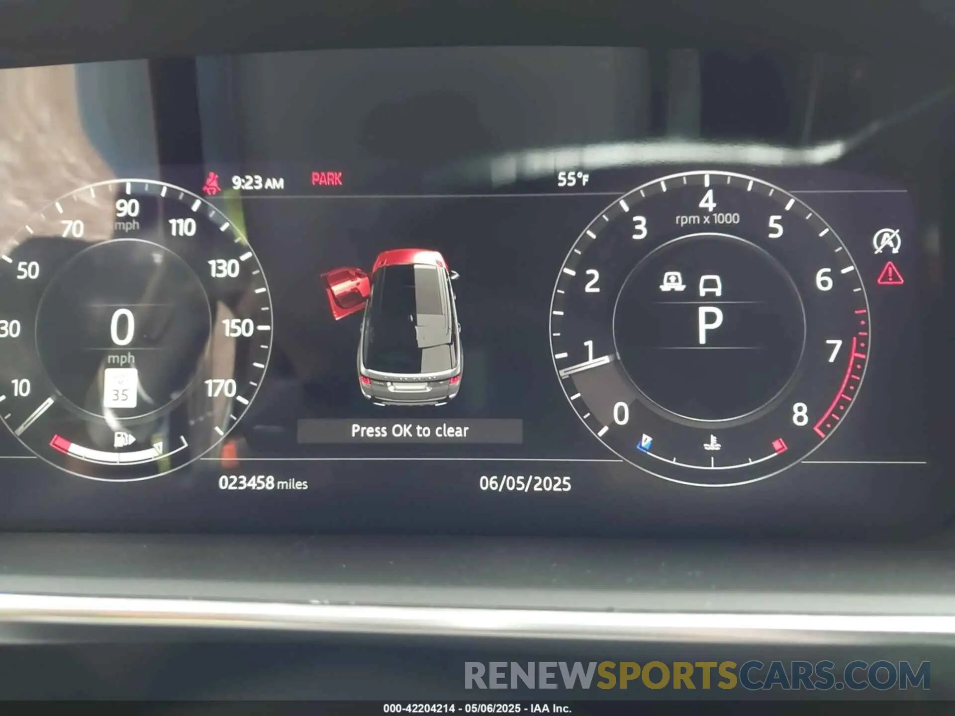 7 Photograph of a damaged car SALWR2RE5KA825046 LAND ROVER RANGE ROVER SPORT 2019