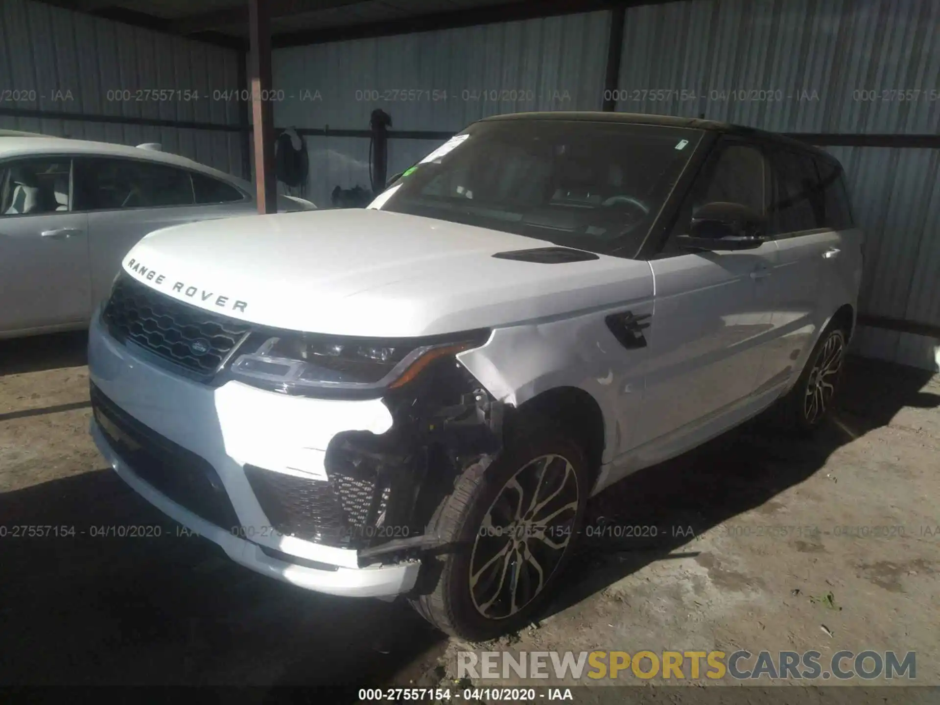 2 Photograph of a damaged car SALWR2RE6KA835116 LAND ROVER RANGE ROVER SPORT 2019