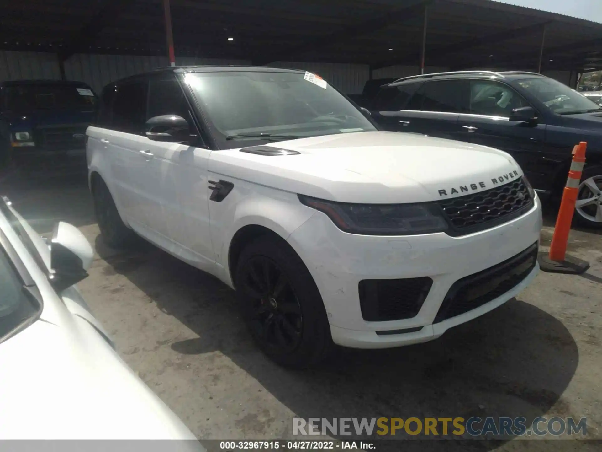 1 Photograph of a damaged car SALWR2RE6KA842213 LAND ROVER RANGE ROVER SPORT 2019