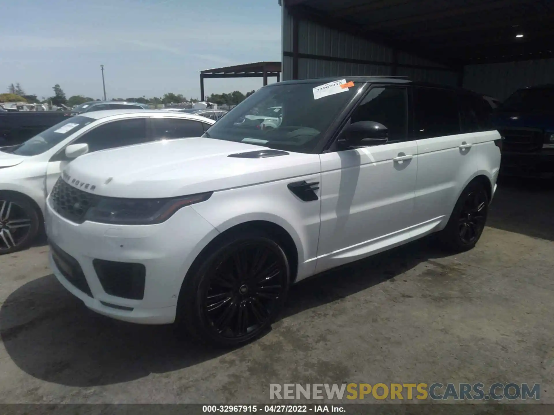 2 Photograph of a damaged car SALWR2RE6KA842213 LAND ROVER RANGE ROVER SPORT 2019