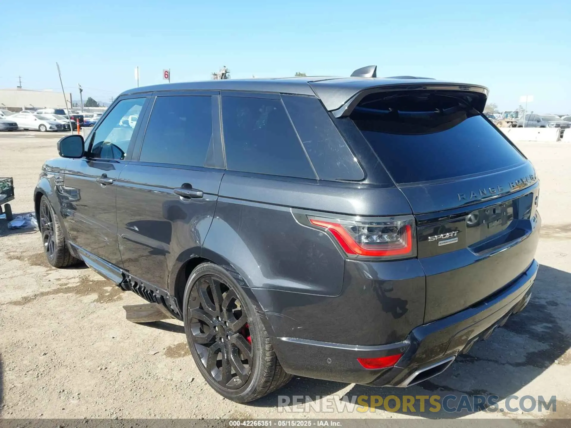 3 Photograph of a damaged car SALWR2RE6KA851607 LAND ROVER RANGE ROVER SPORT 2019
