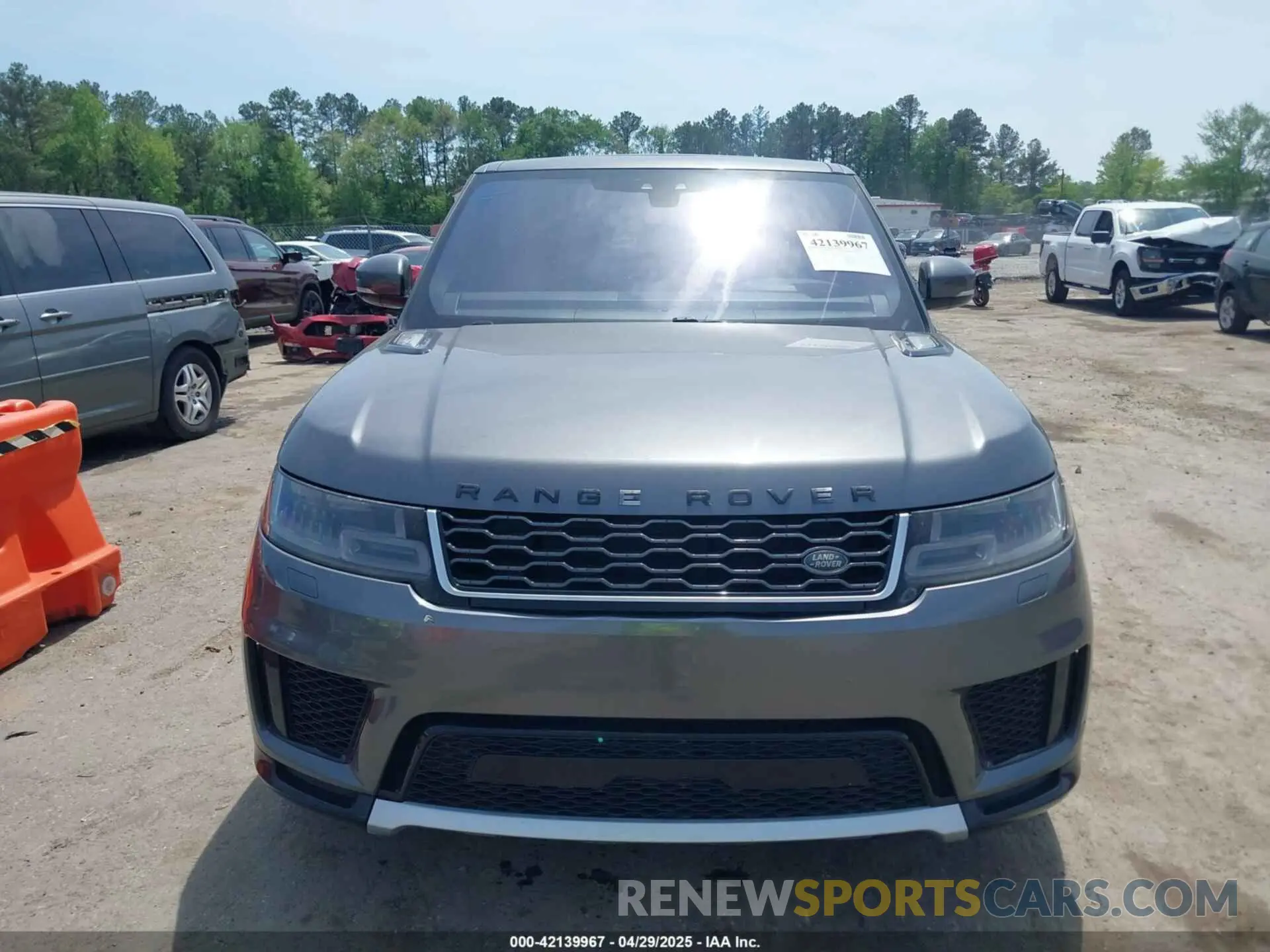 6 Photograph of a damaged car SALWR2RK9KA840316 LAND ROVER RANGE ROVER SPORT 2019