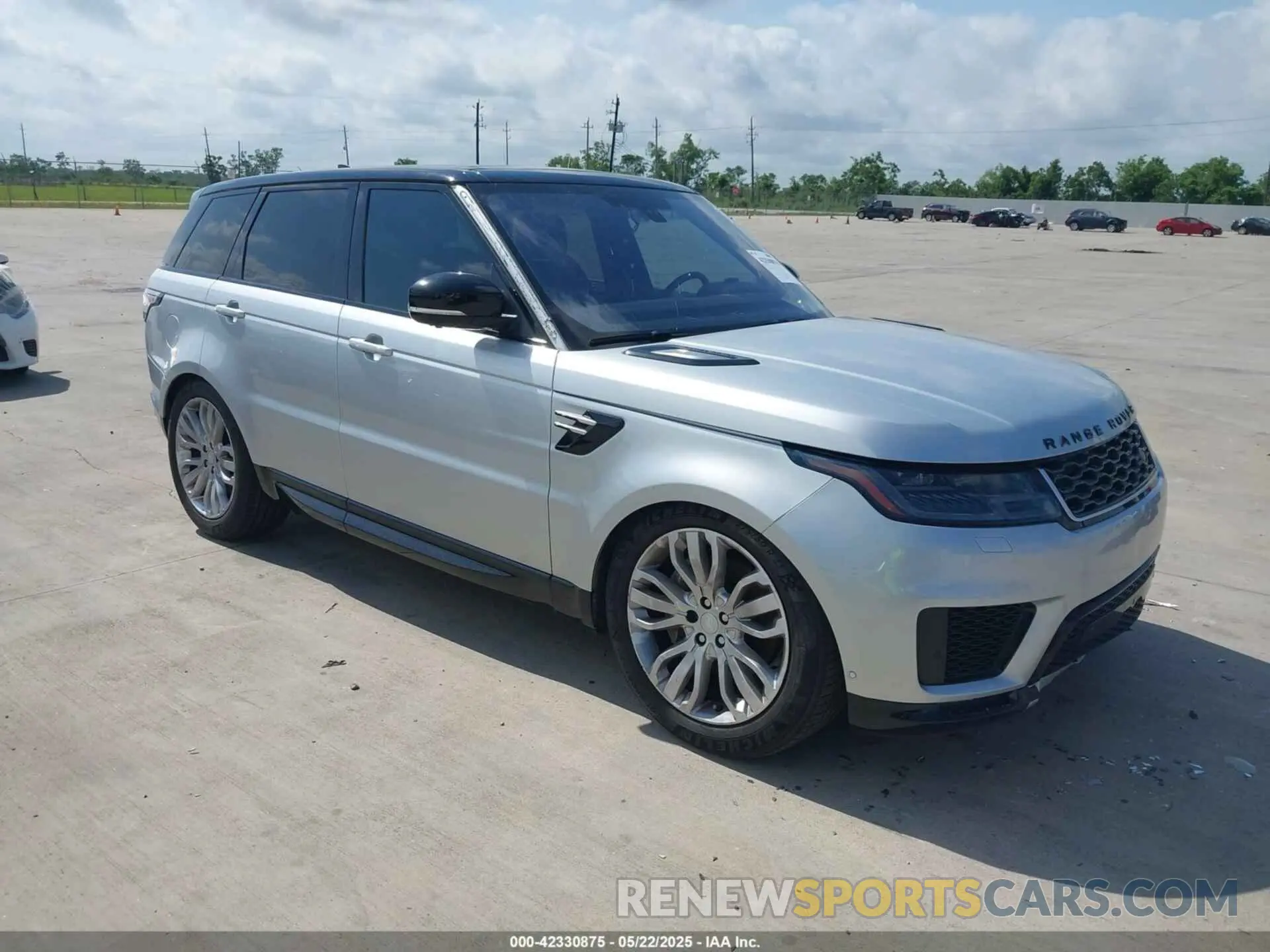 1 Photograph of a damaged car SALWR2RU1KA870203 LAND ROVER RANGE ROVER SPORT 2019