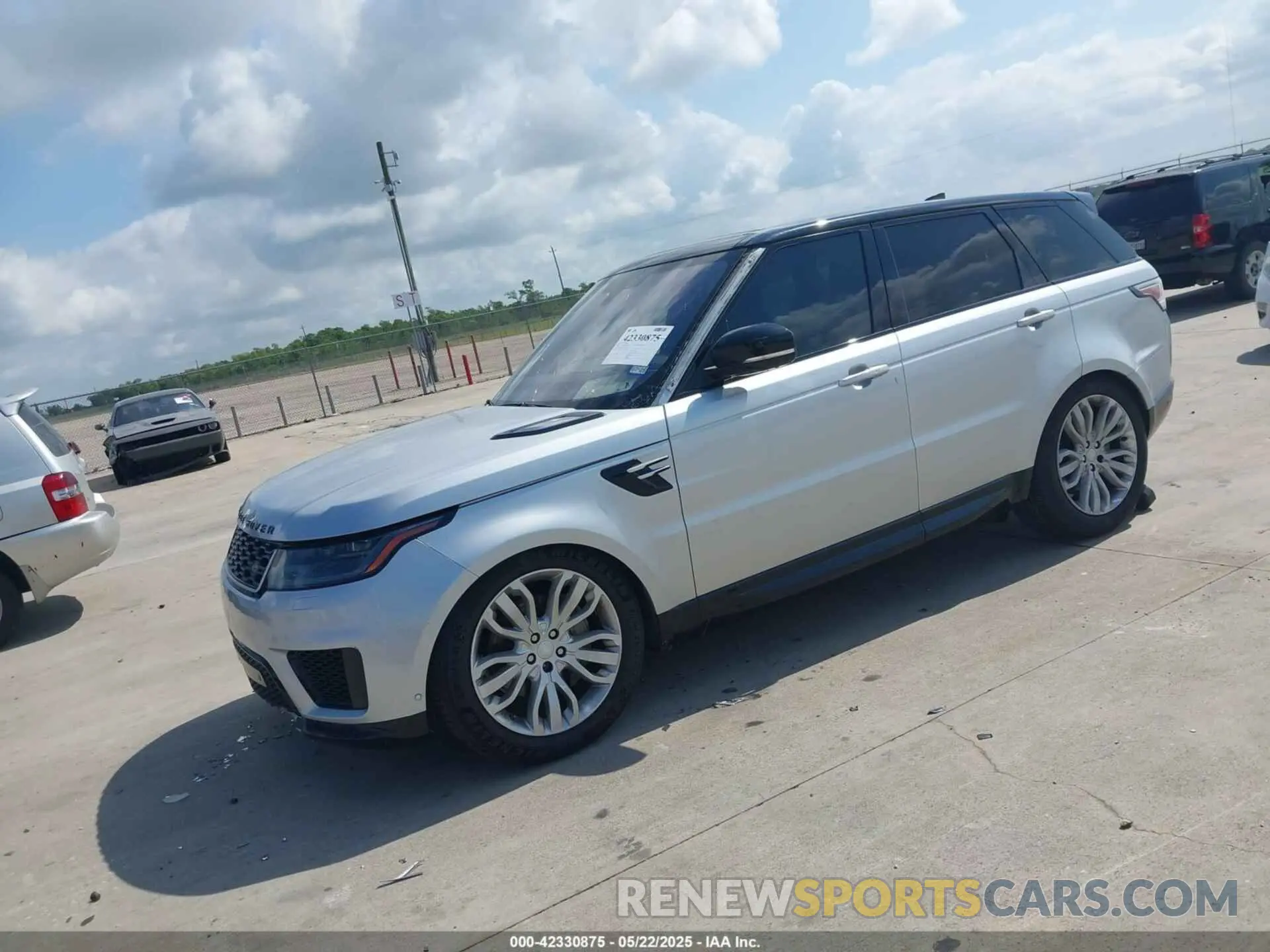 2 Photograph of a damaged car SALWR2RU1KA870203 LAND ROVER RANGE ROVER SPORT 2019