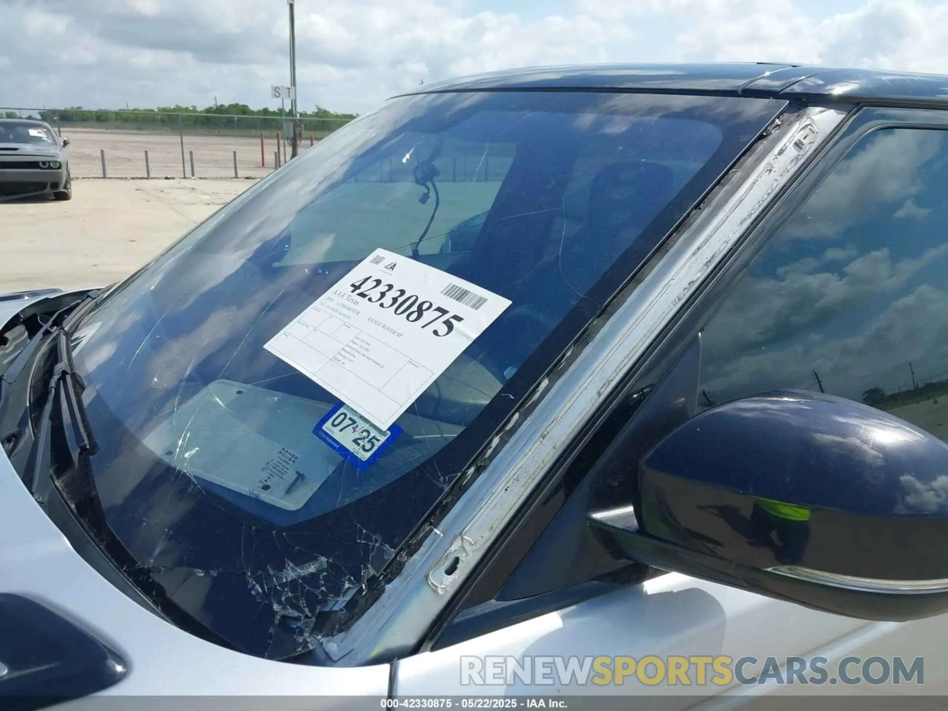 6 Photograph of a damaged car SALWR2RU1KA870203 LAND ROVER RANGE ROVER SPORT 2019