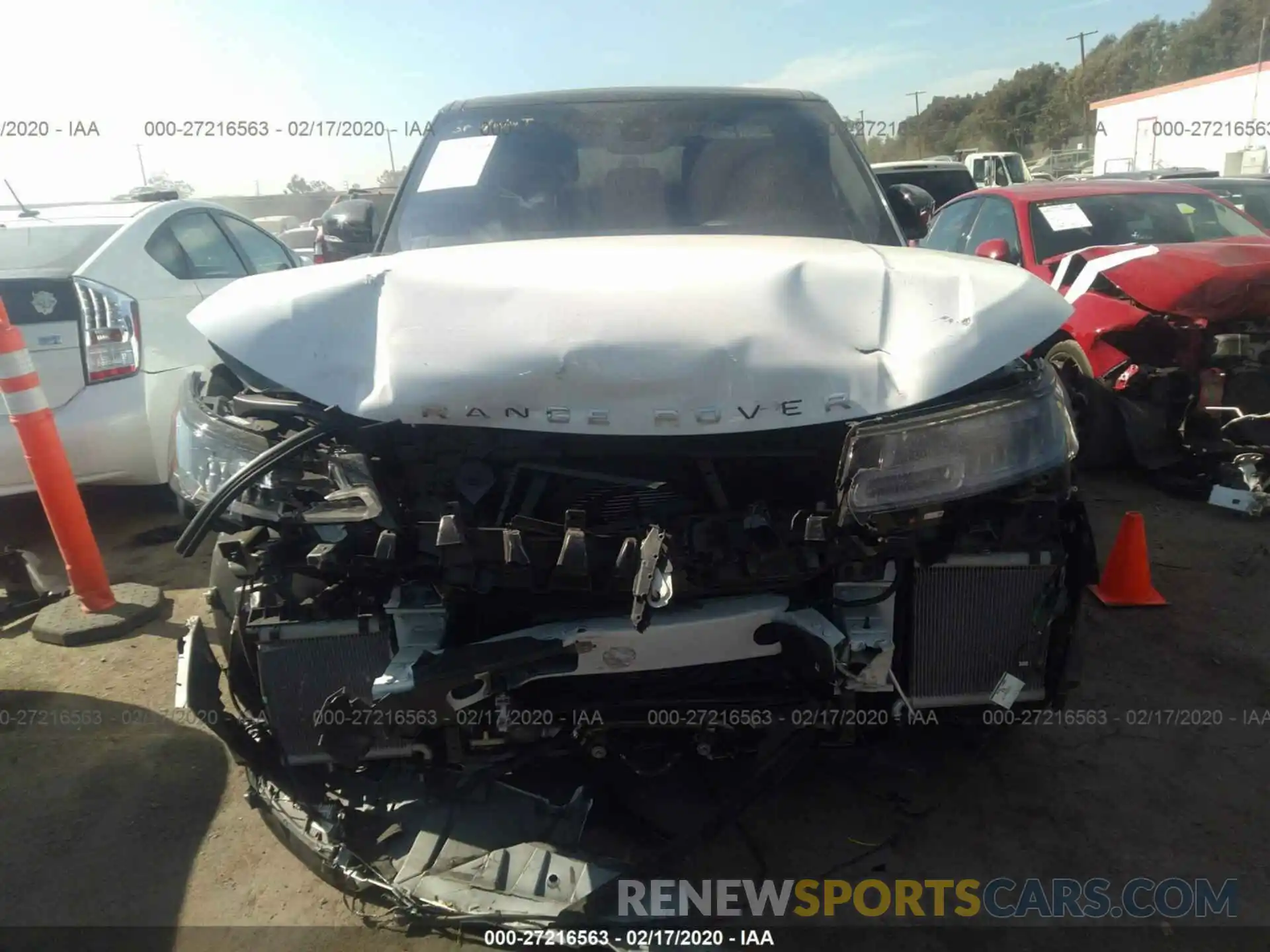 6 Photograph of a damaged car SALWR2RU1KA870489 LAND ROVER RANGE ROVER SPORT 2019