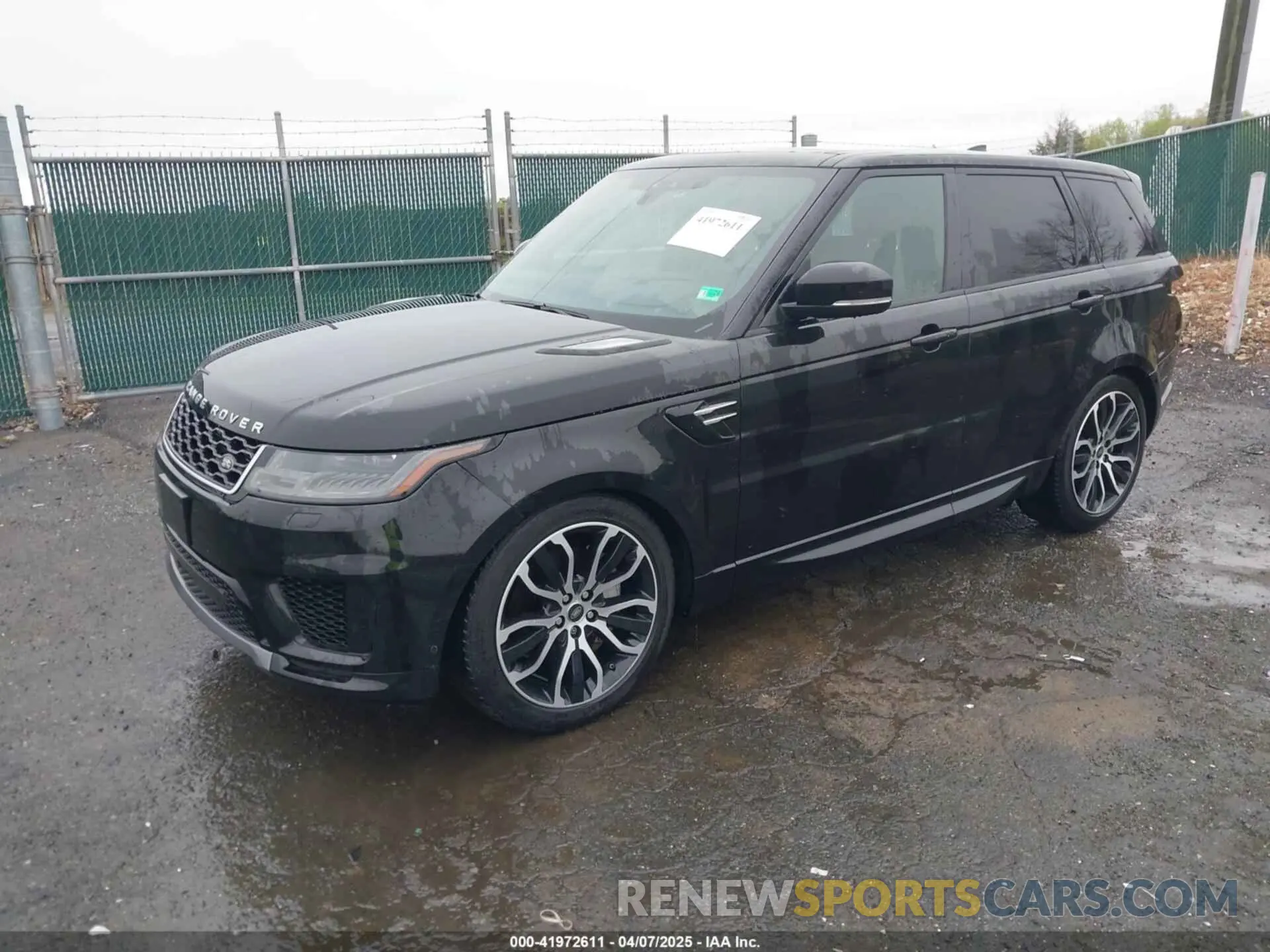 2 Photograph of a damaged car SALWR2RU5KA862573 LAND ROVER RANGE ROVER SPORT 2019
