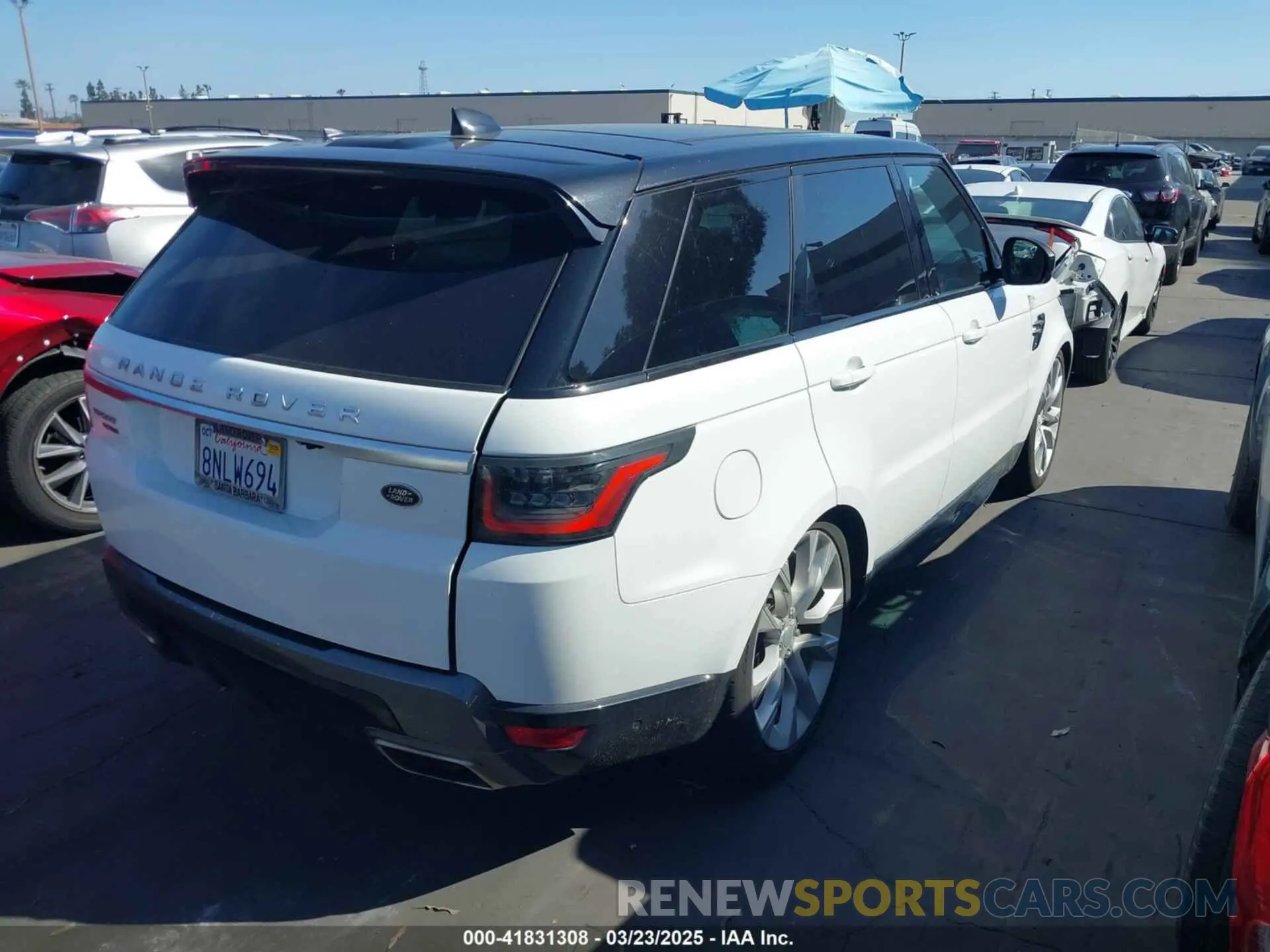 4 Photograph of a damaged car SALWR2RU7KA875311 LAND ROVER RANGE ROVER SPORT 2019