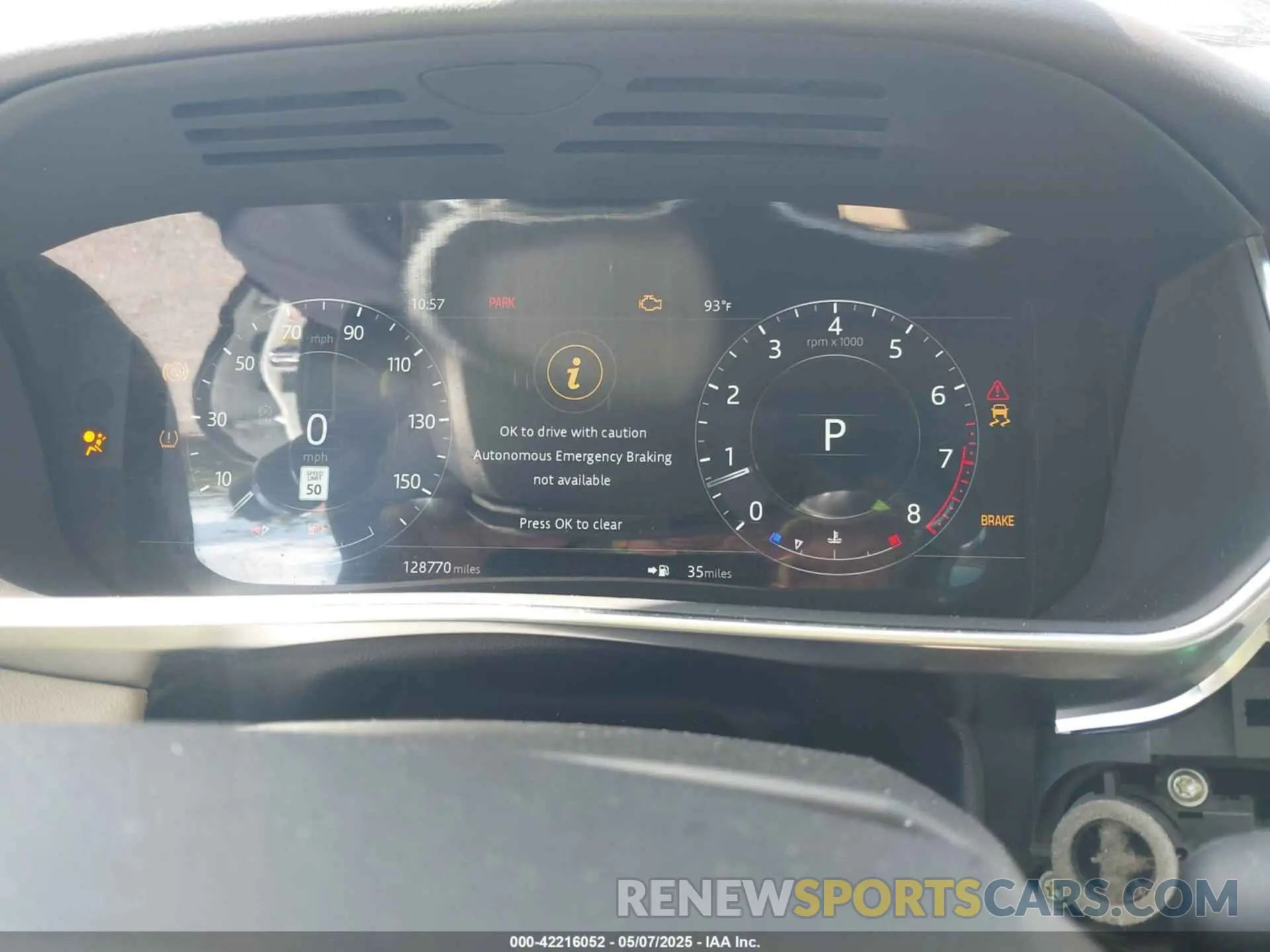 7 Photograph of a damaged car SALWR2RV2KA420472 LAND ROVER RANGE ROVER SPORT 2019