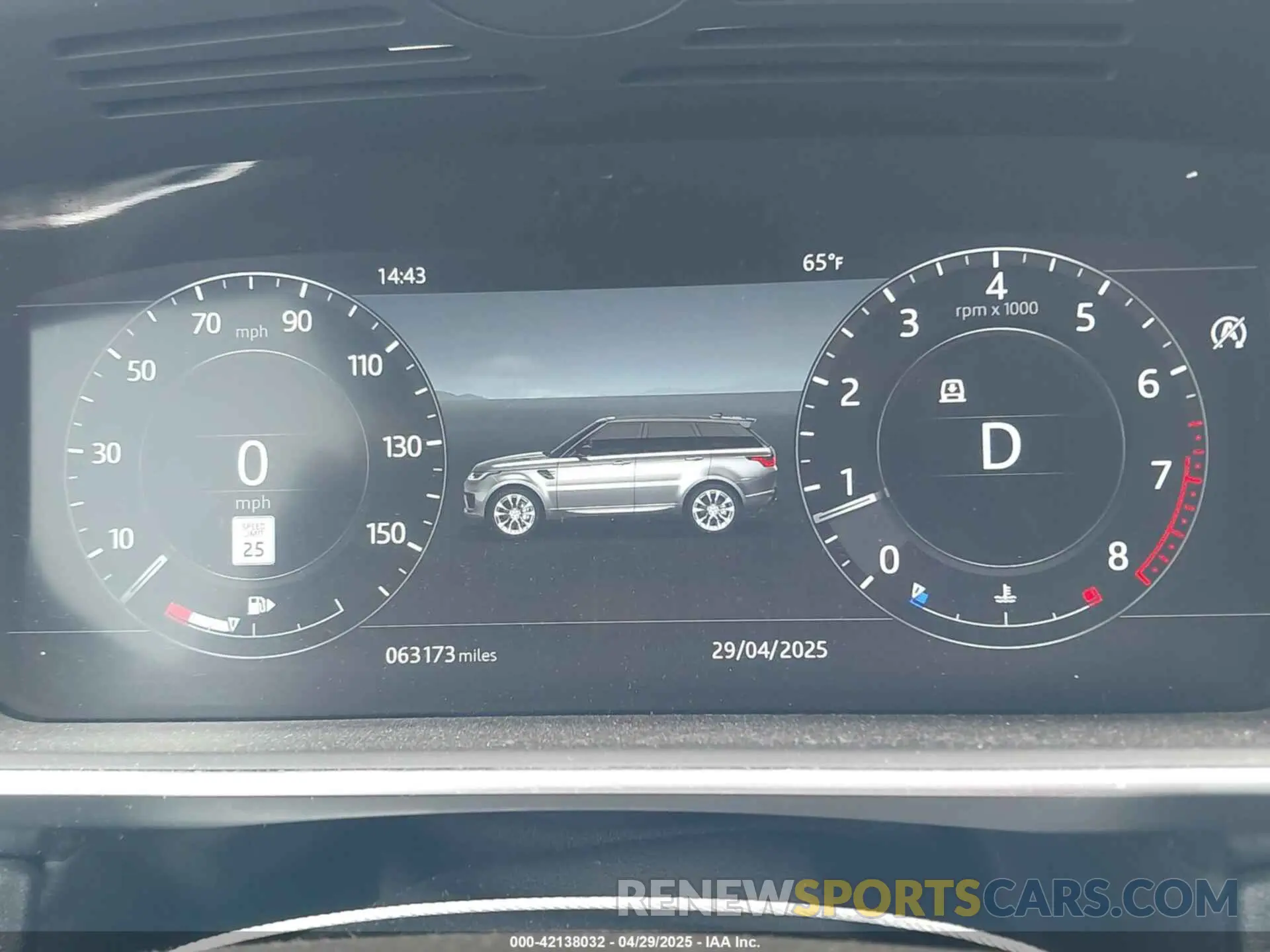 7 Photograph of a damaged car SALWR2RV2KA822315 LAND ROVER RANGE ROVER SPORT 2019