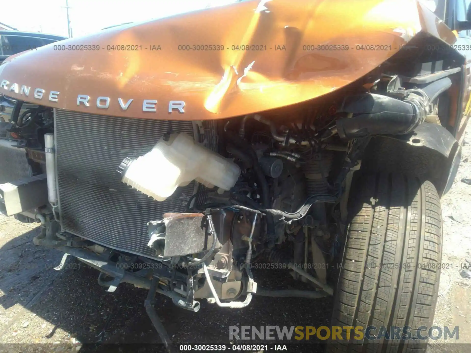 6 Photograph of a damaged car SALWR2RV3KA831914 LAND ROVER RANGE ROVER SPORT 2019