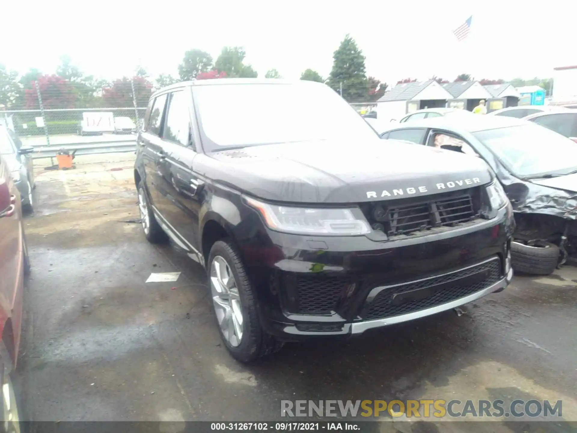 1 Photograph of a damaged car SALWR2RV3KA833162 LAND ROVER RANGE ROVER SPORT 2019