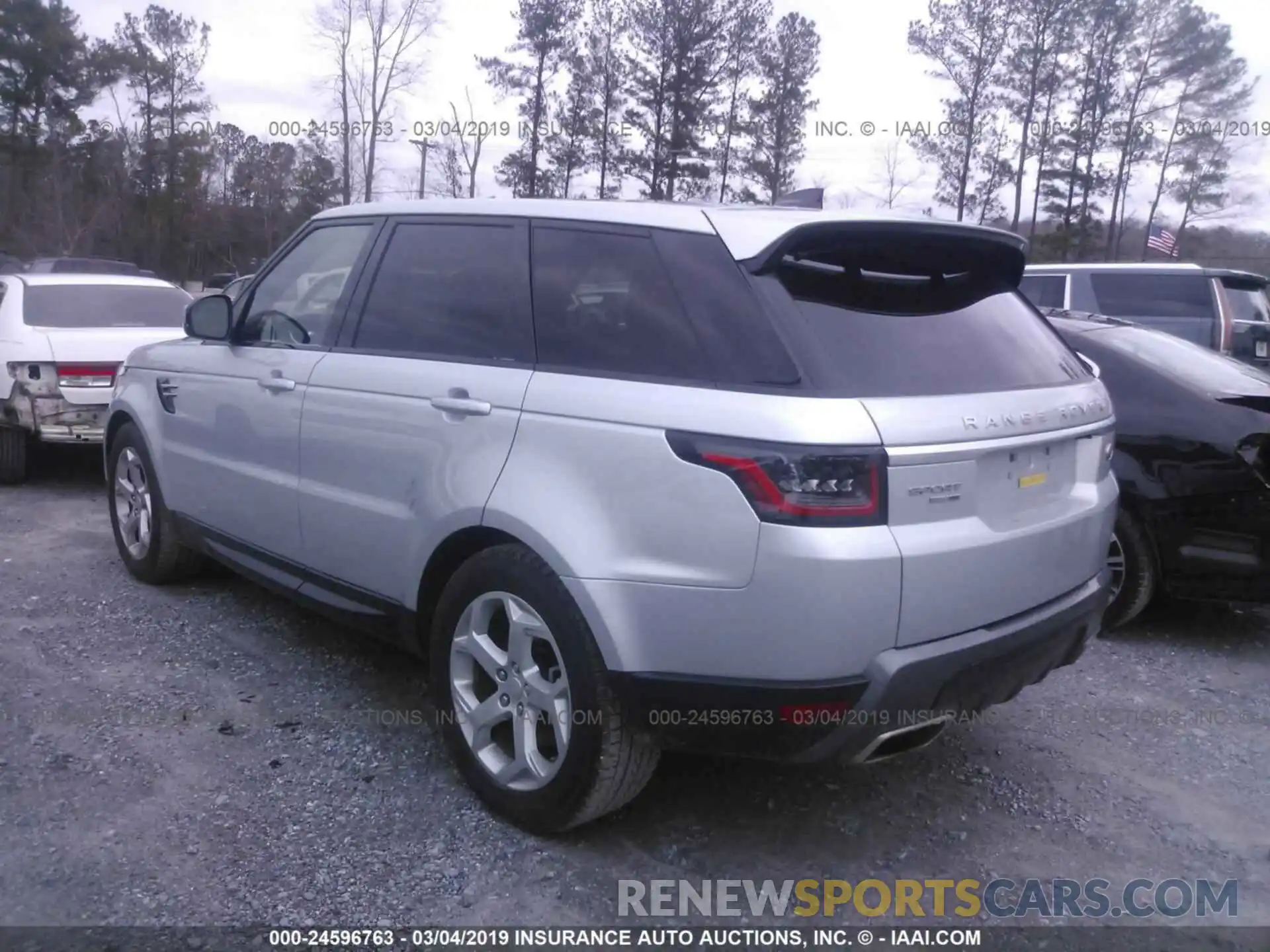 3 Photograph of a damaged car SALWR2RV4KA419985 LAND ROVER RANGE ROVER SPORT 2019