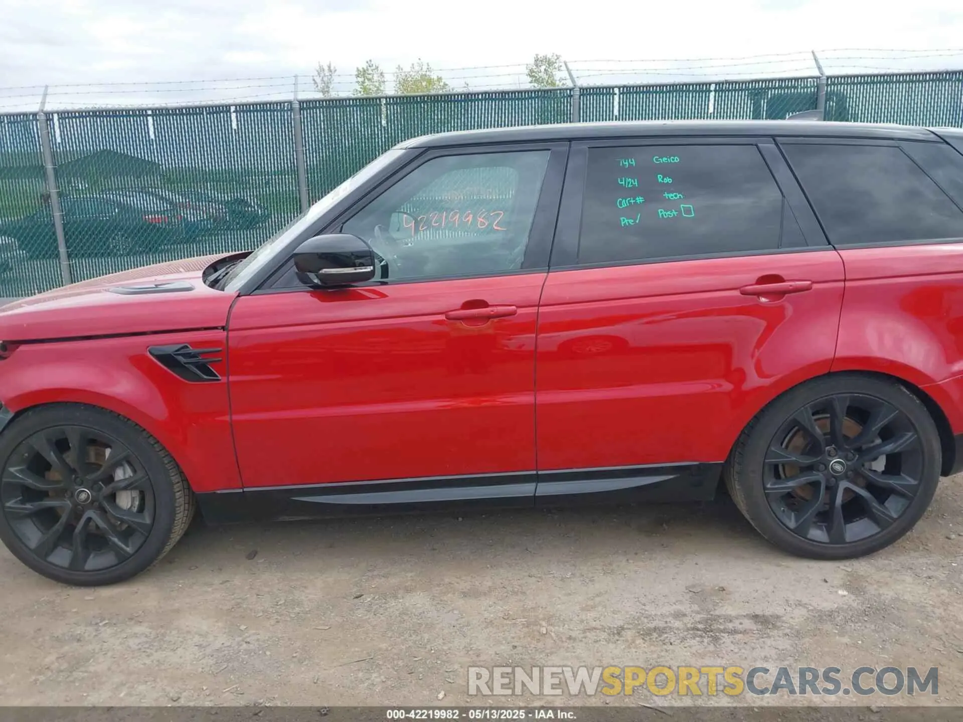 15 Photograph of a damaged car SALWR2RV6KA838307 LAND ROVER RANGE ROVER SPORT 2019