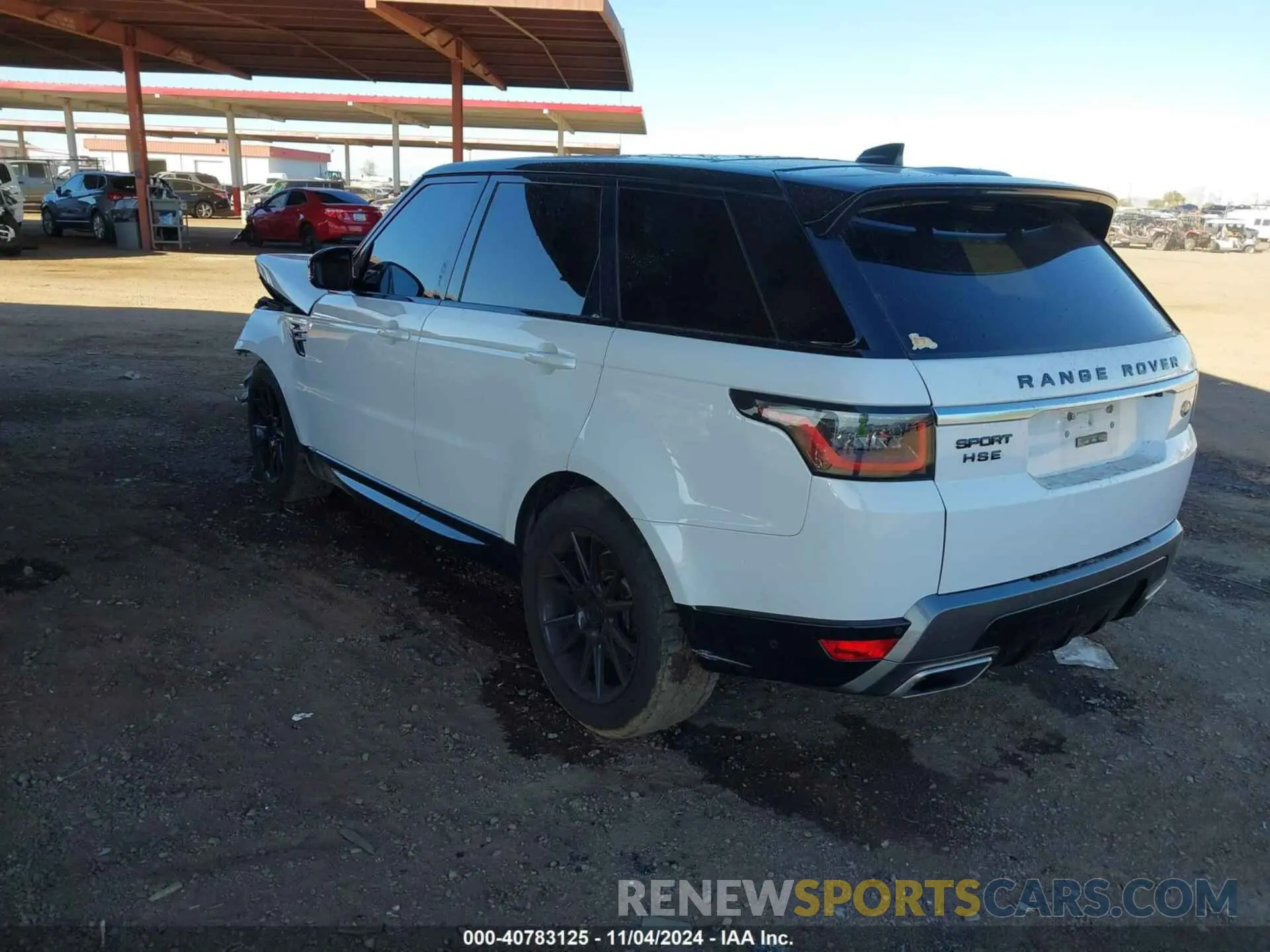 3 Photograph of a damaged car SALWR2RV6KA841840 LAND ROVER RANGE ROVER SPORT 2019