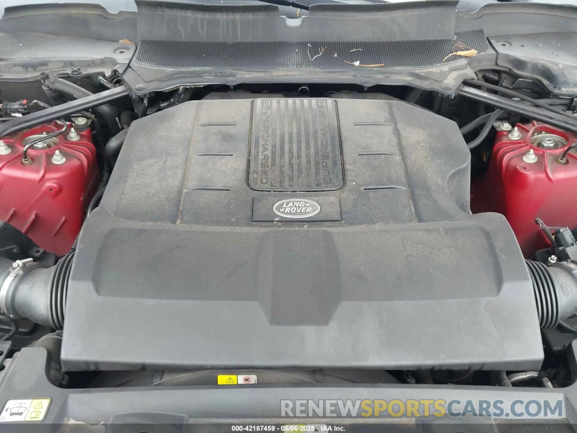 10 Photograph of a damaged car SALWR2RV8KA816535 LAND ROVER RANGE ROVER SPORT 2019