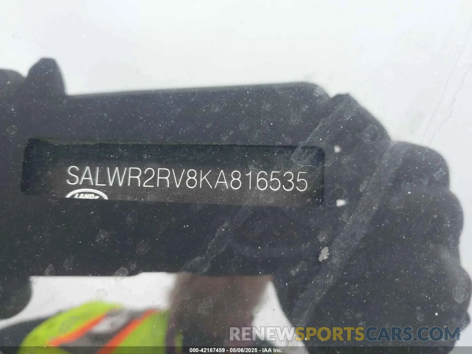 18 Photograph of a damaged car SALWR2RV8KA816535 LAND ROVER RANGE ROVER SPORT 2019