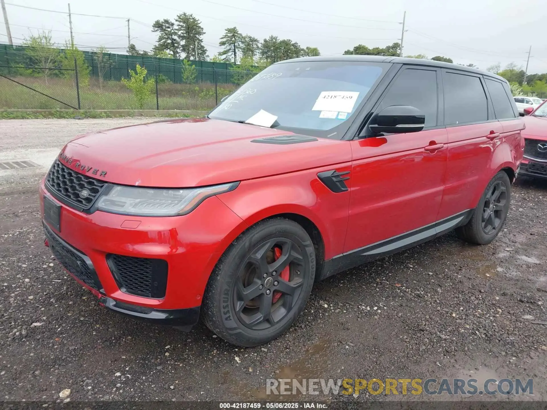2 Photograph of a damaged car SALWR2RV8KA816535 LAND ROVER RANGE ROVER SPORT 2019