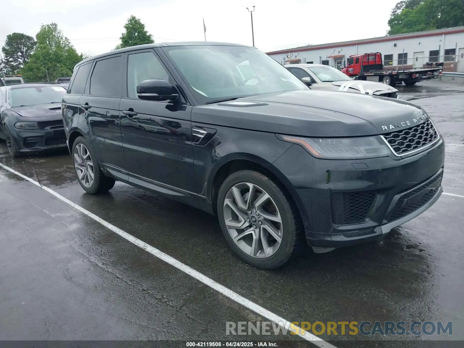 1 Photograph of a damaged car SALWR2RV9KA829505 LAND ROVER RANGE ROVER SPORT 2019