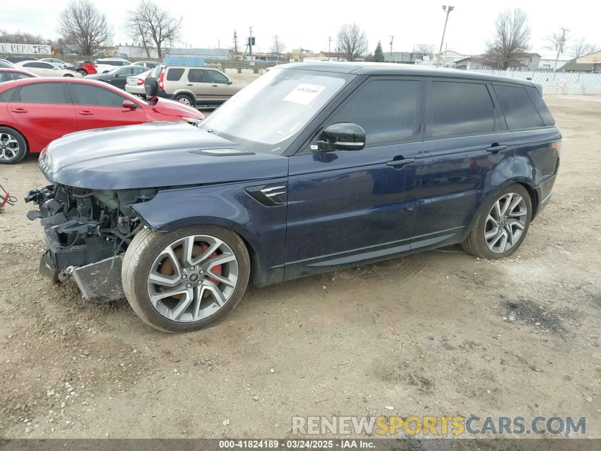 2 Photograph of a damaged car SALWR2RVXKA824104 LAND ROVER RANGE ROVER SPORT 2019
