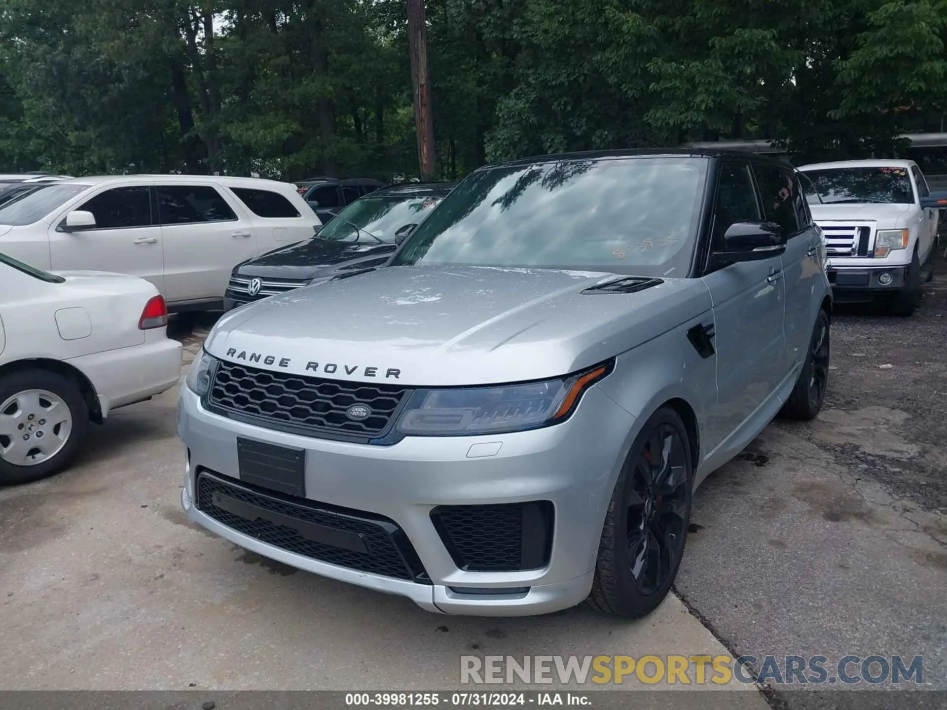 2 Photograph of a damaged car SALWS2SU0KA873933 LAND ROVER RANGE ROVER SPORT 2019