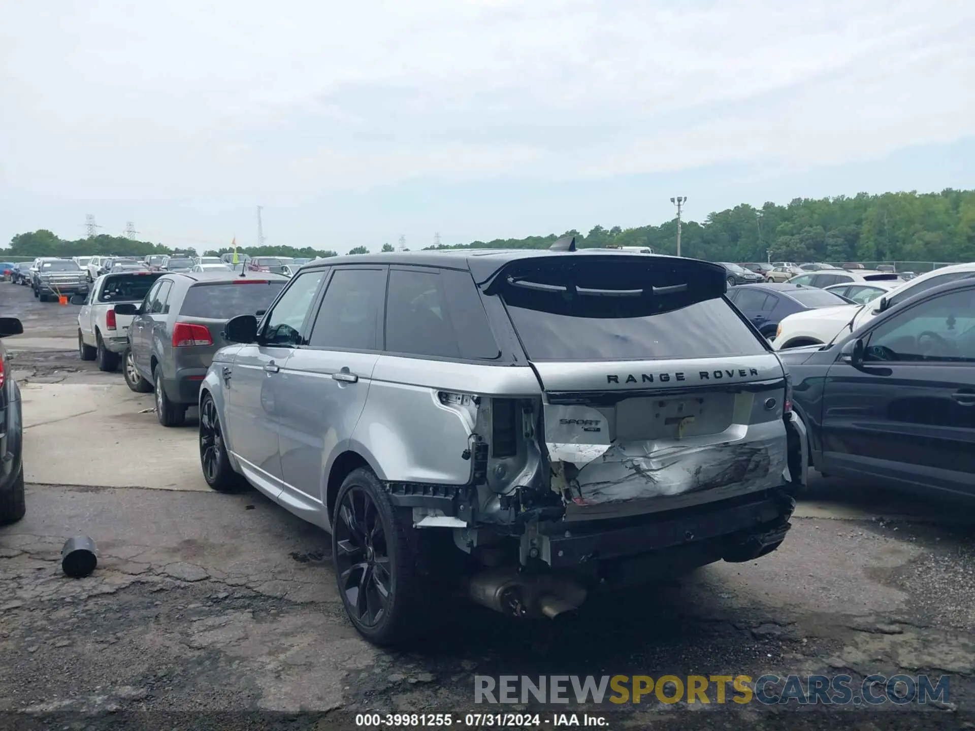 3 Photograph of a damaged car SALWS2SU0KA873933 LAND ROVER RANGE ROVER SPORT 2019